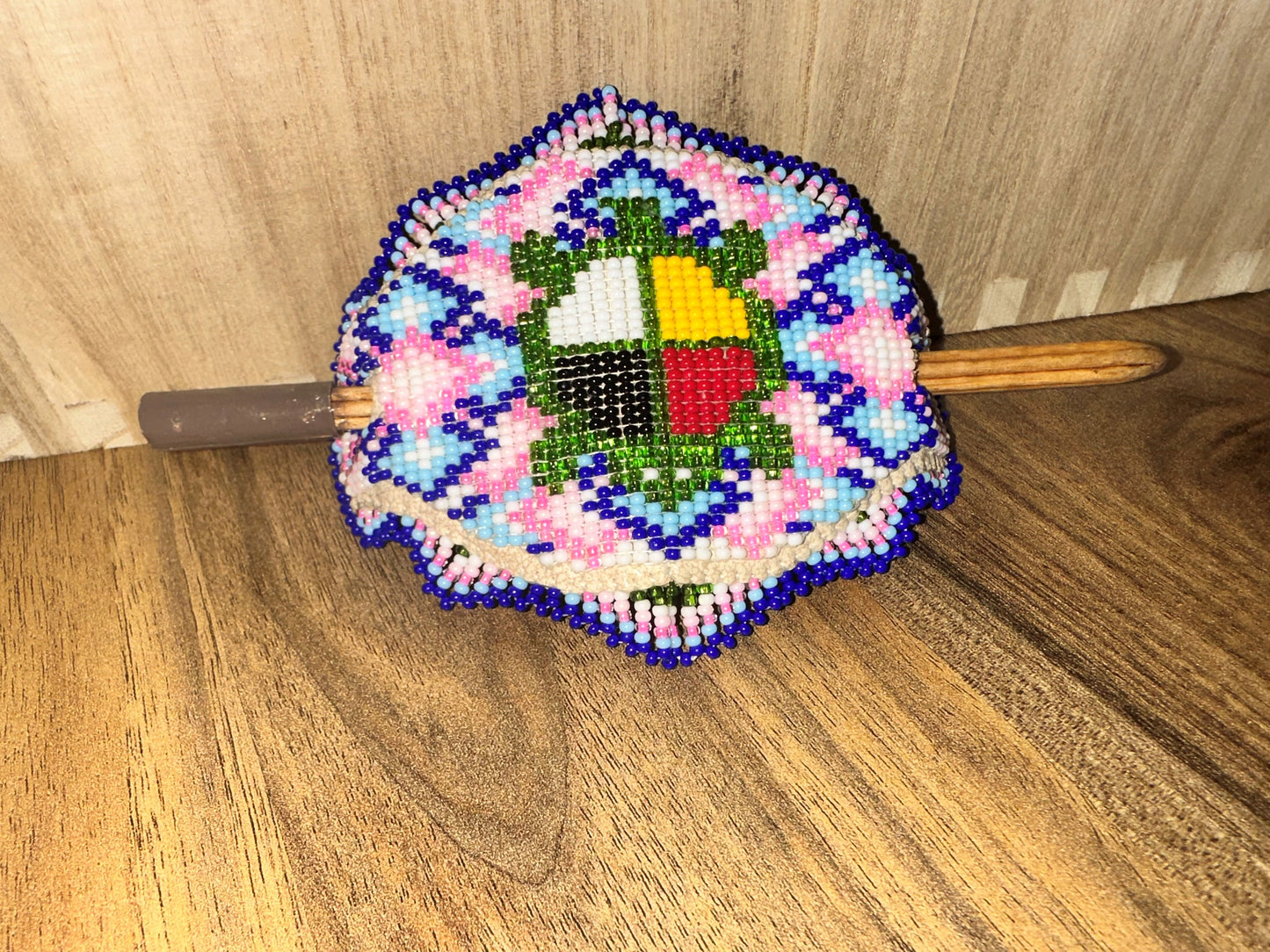 Beaded Barrette - Turtle Four Colors