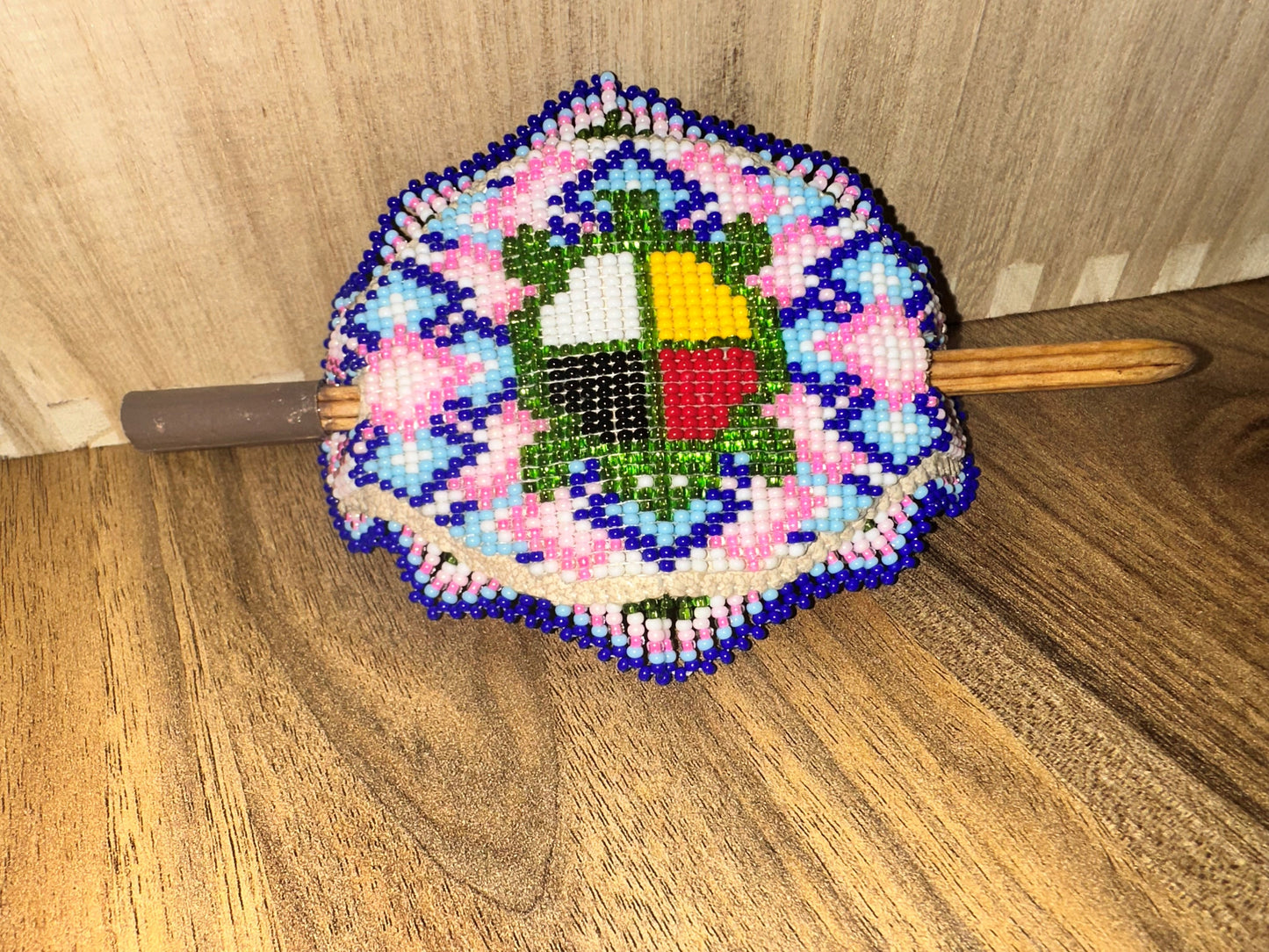 Beaded Barrette - Turtle Four Colors