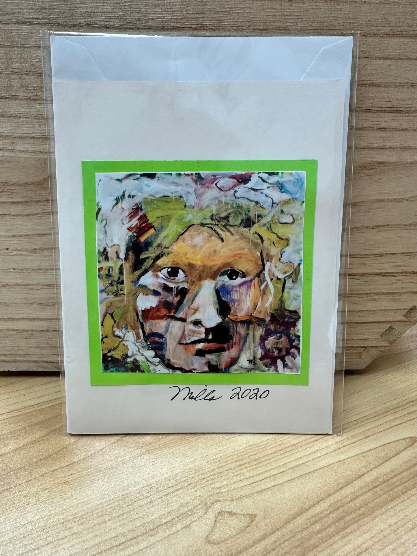 Patricia Mills - Kalispel Man Notecard
