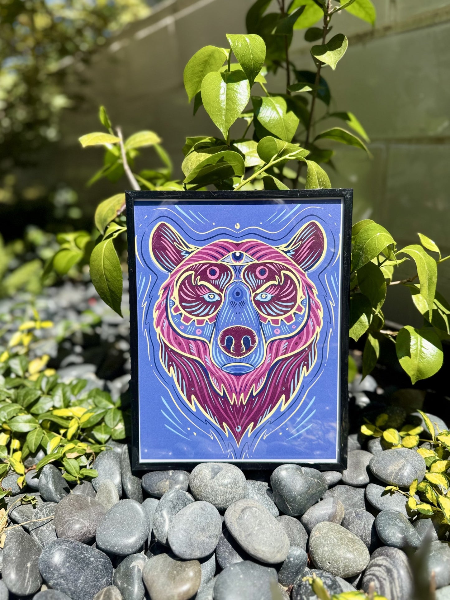 Stephanie Fogel - Digital Totem Illustration, Bear