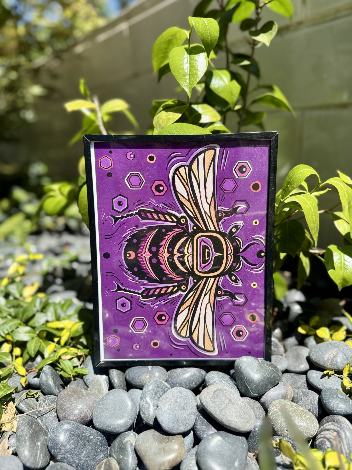 Stephanie Fogel - Digital Totem Illustration, Bee