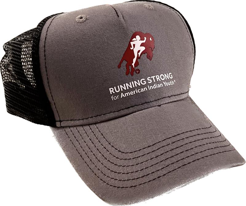 Running Strong Mesh Panel Baseball Cap