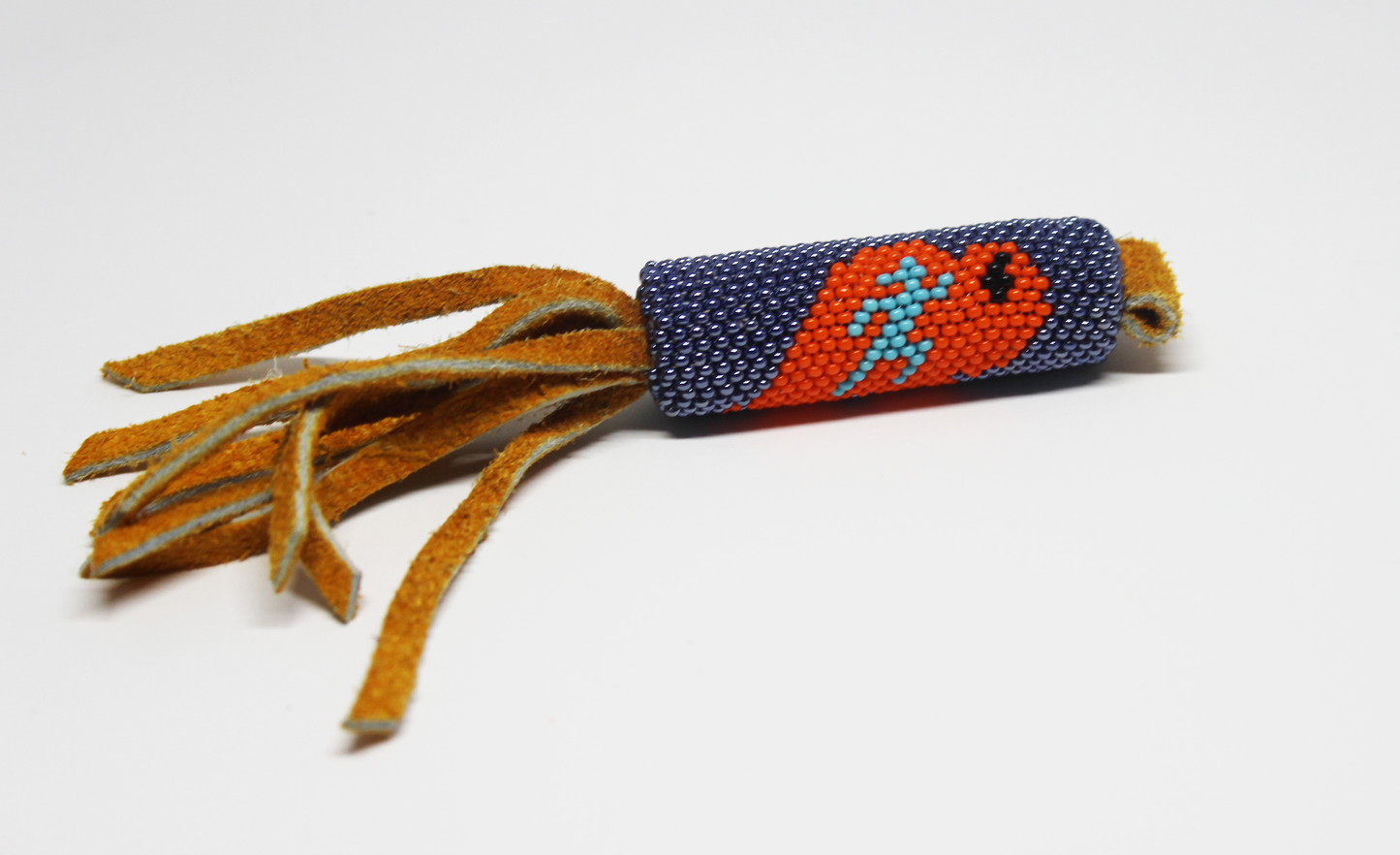 Robert Horse - Runner's Beaded Keychain - Intertribal Creatives by Running Strong for American Indian Youth