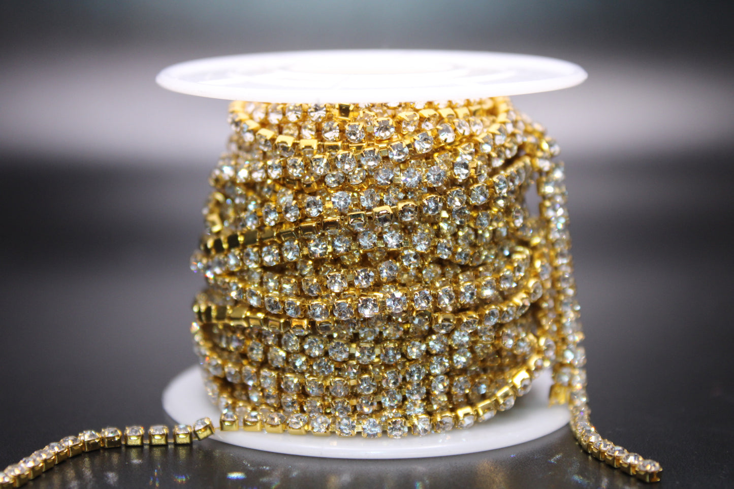 Metal Banding w/ Gems for Beading