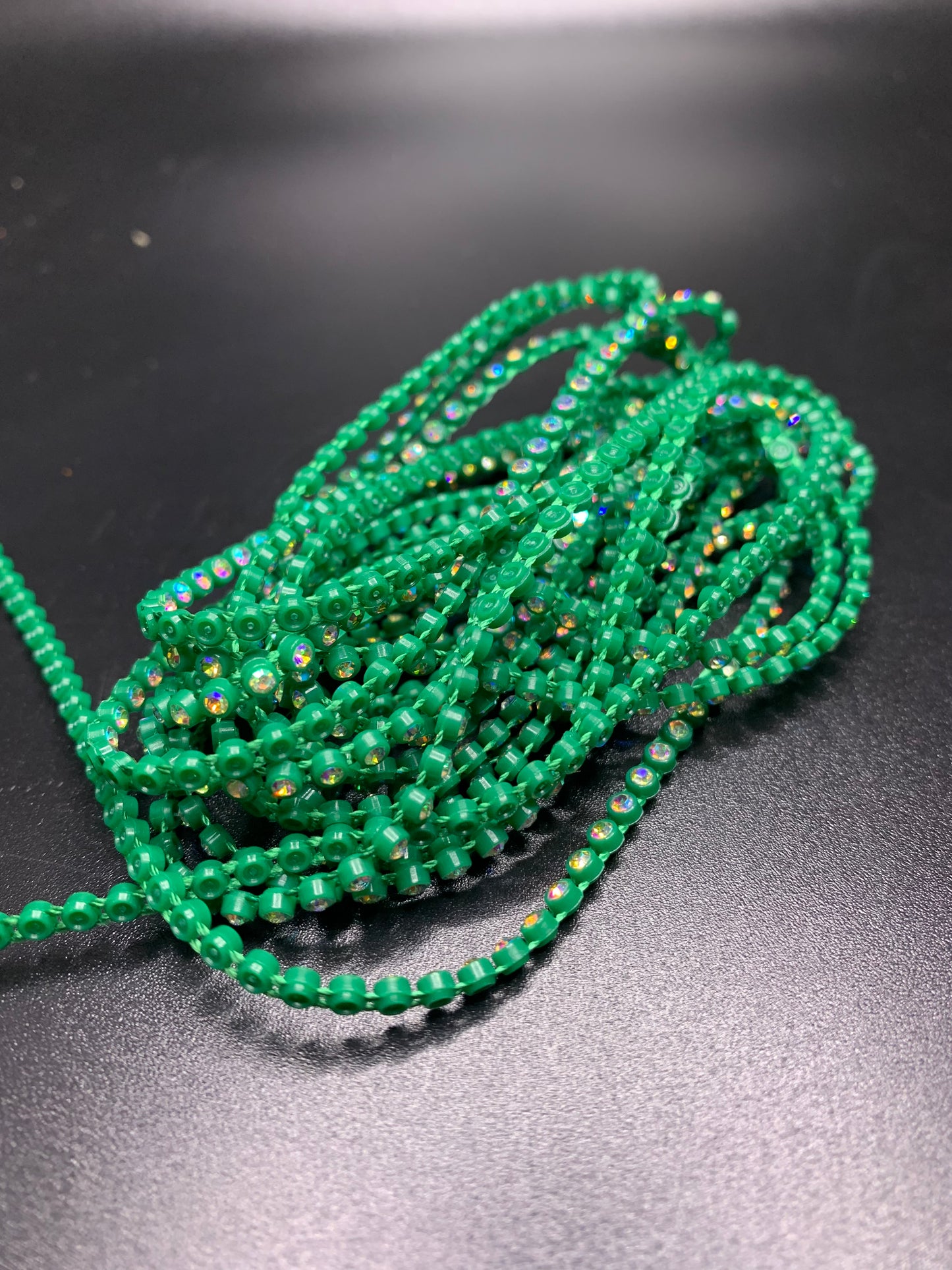 Plastic Banding w/ Gems for Beading