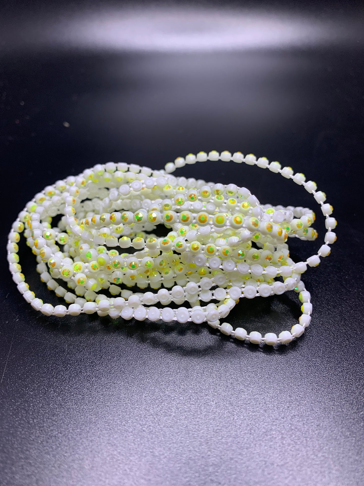 Plastic Banding w/ Gems for Beading