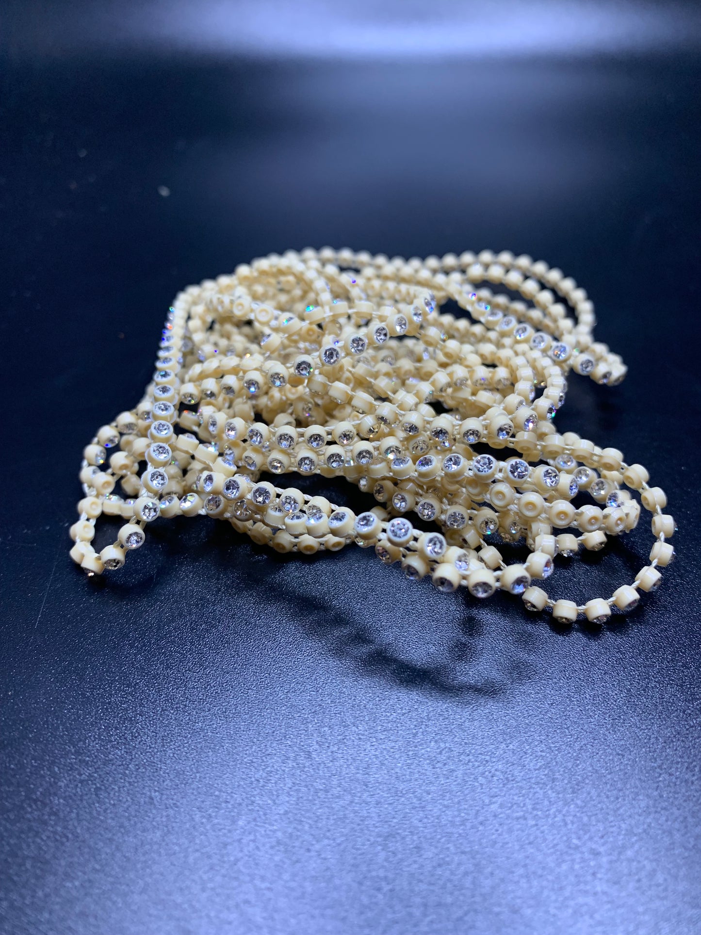 Plastic Banding w/ Gems for Beading