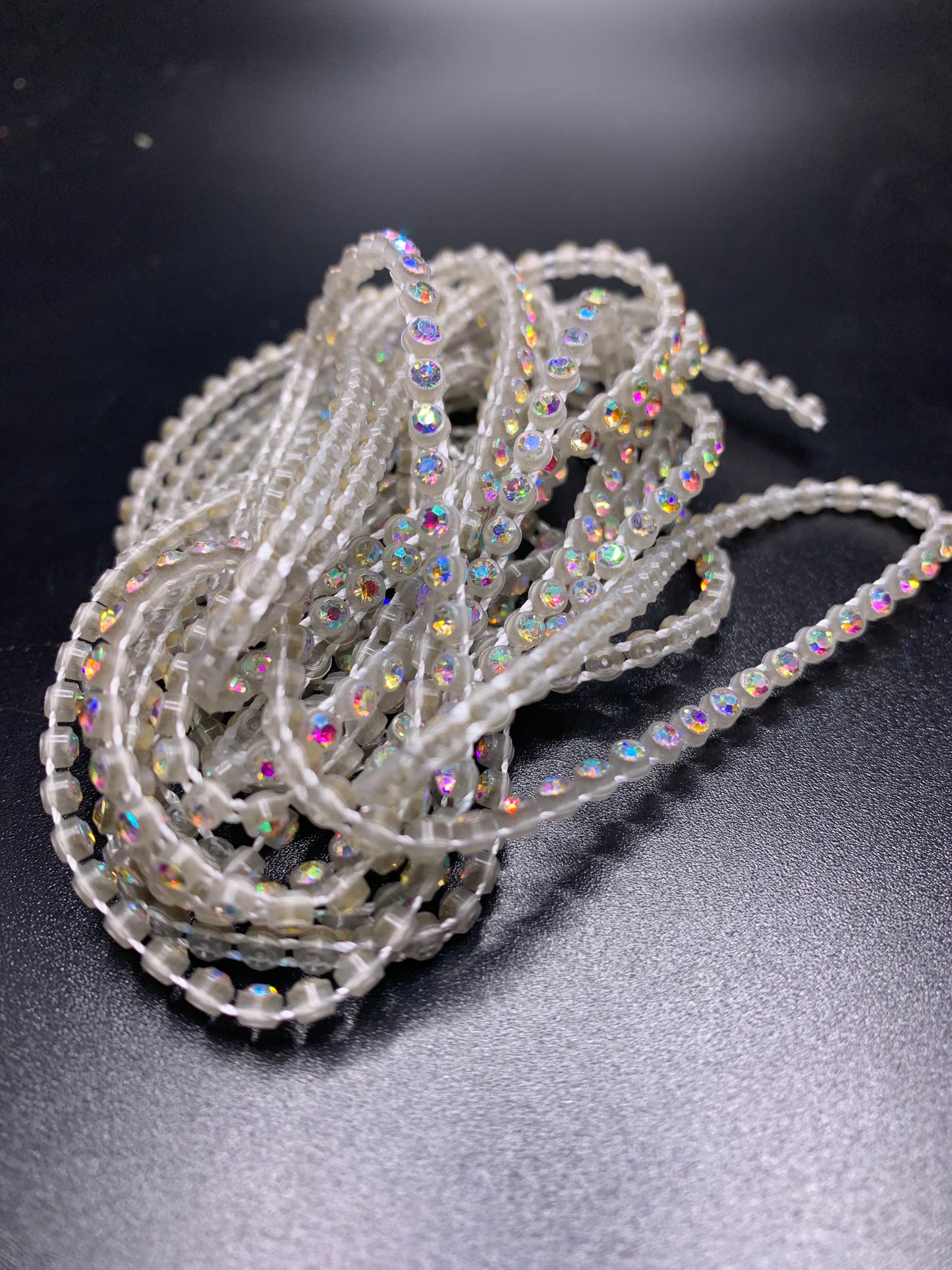 Plastic Banding w/ Gems for Beading