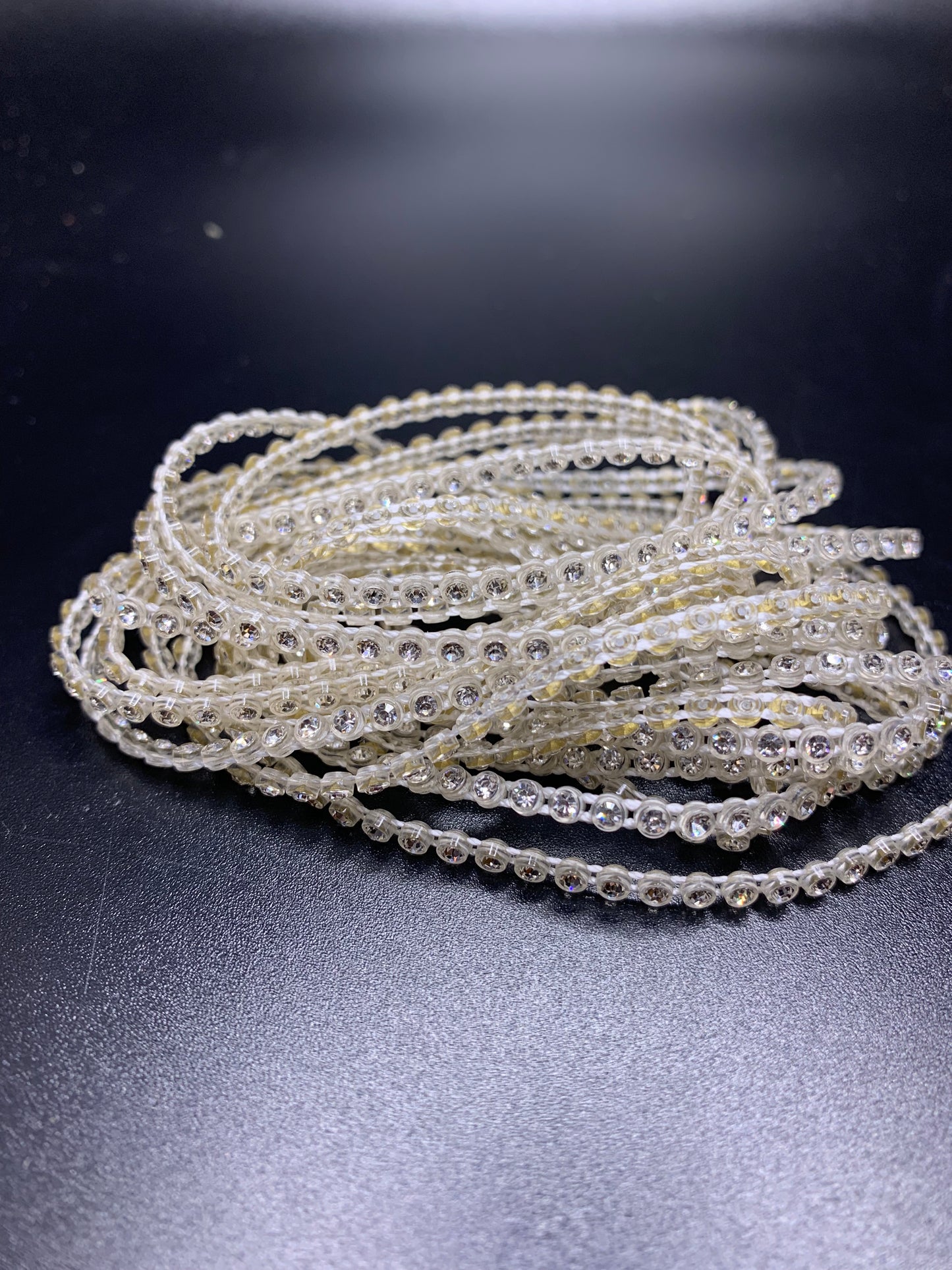 Plastic Banding w/ Gems for Beading