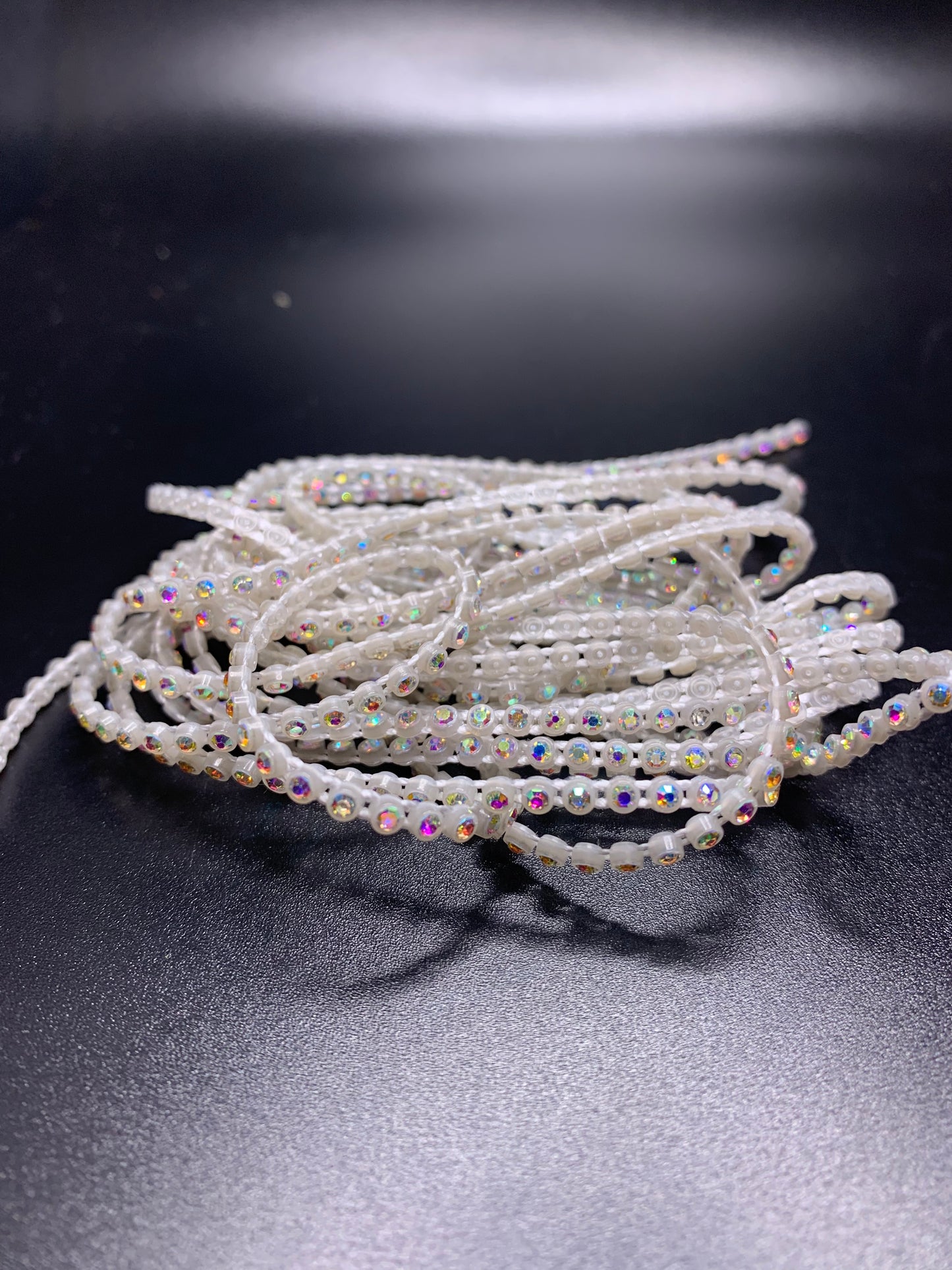 Plastic Banding w/ Gems for Beading