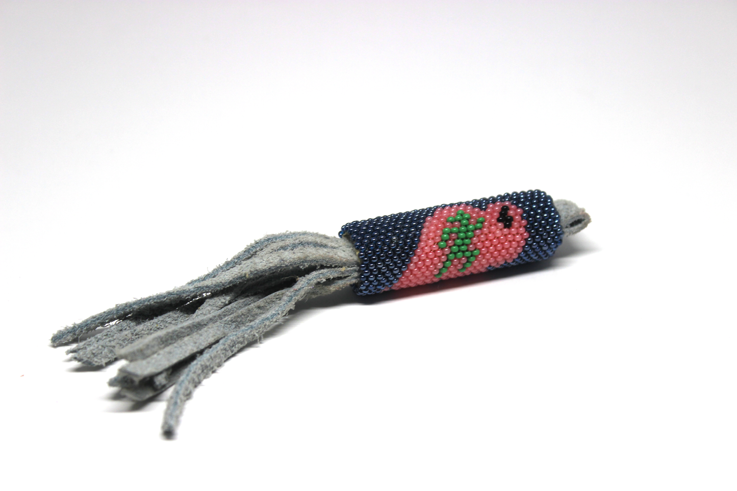 Robert Horse - Runner's Beaded Keychain - Intertribal Creatives by Running Strong for American Indian Youth