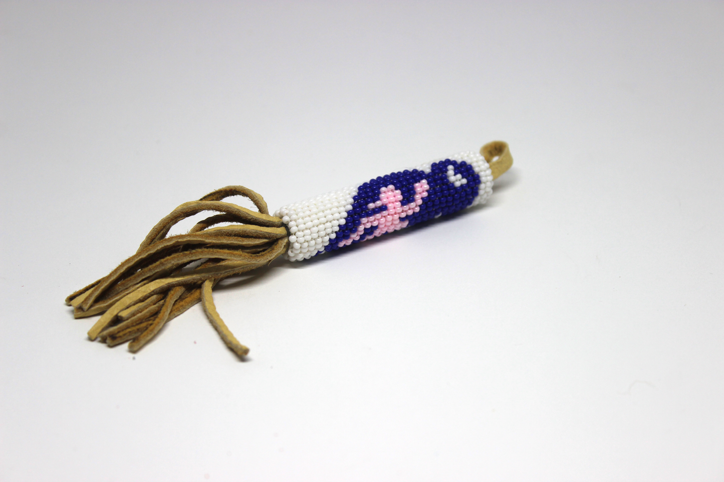 Robert Horse - Runner's Beaded Keychain - Intertribal Creatives by Running Strong for American Indian Youth