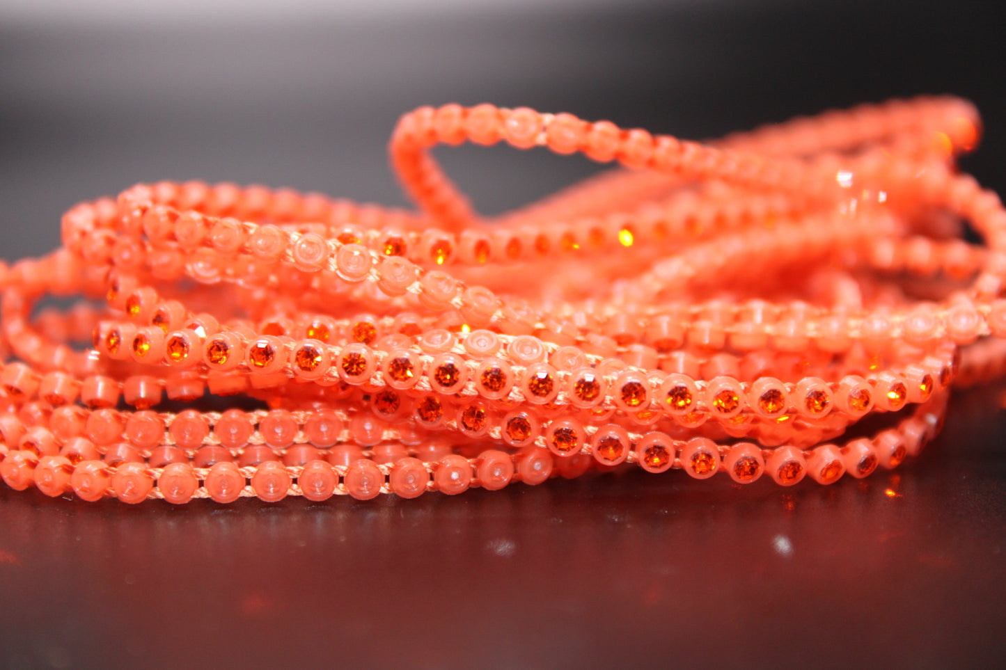 Plastic Banding w/ Gems for Beading