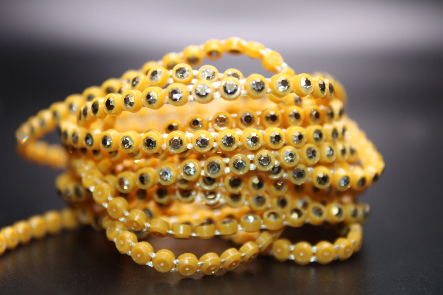Plastic Banding w/ Gems for Beading