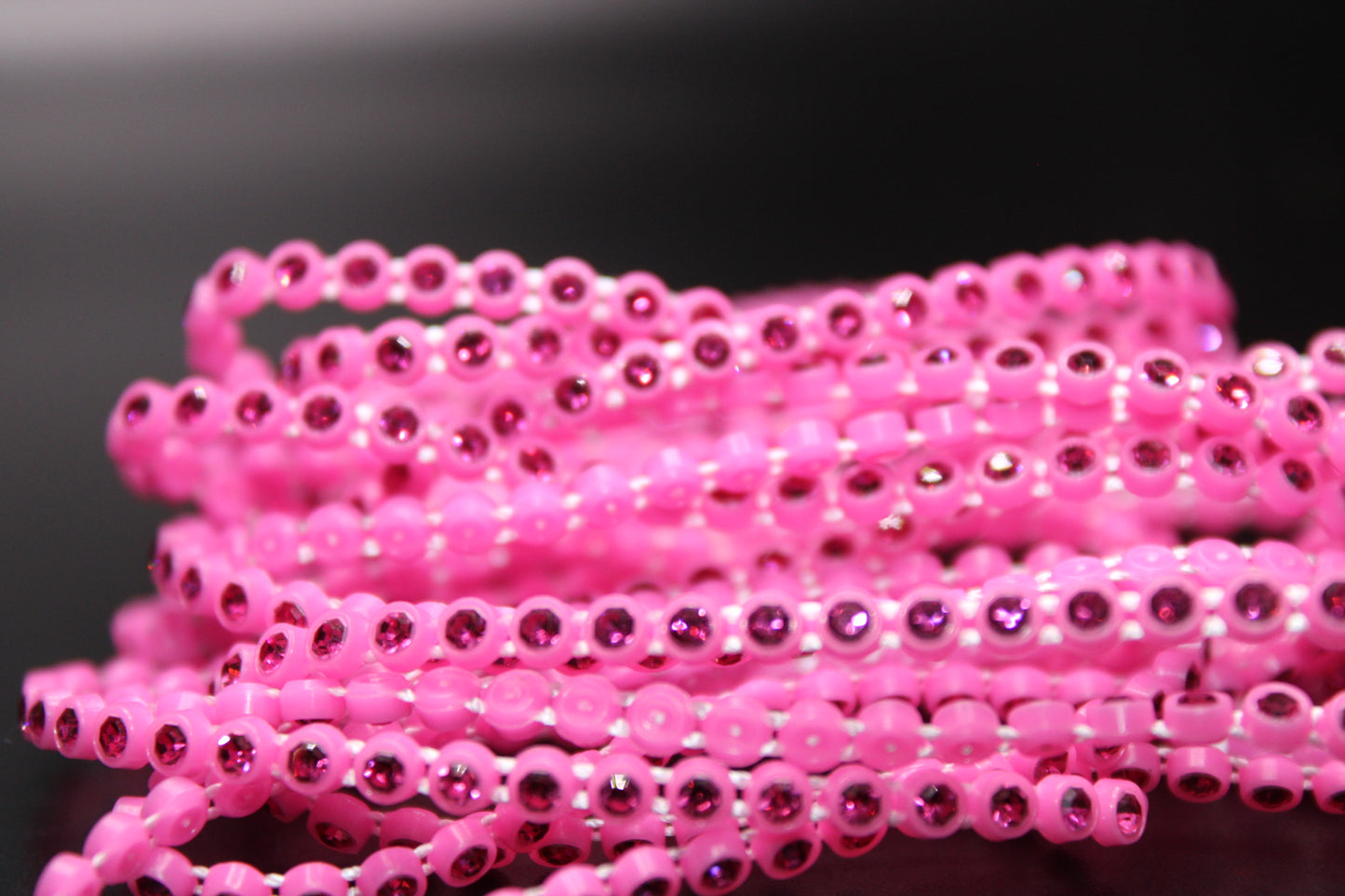 Plastic Banding w/ Gems for Beading