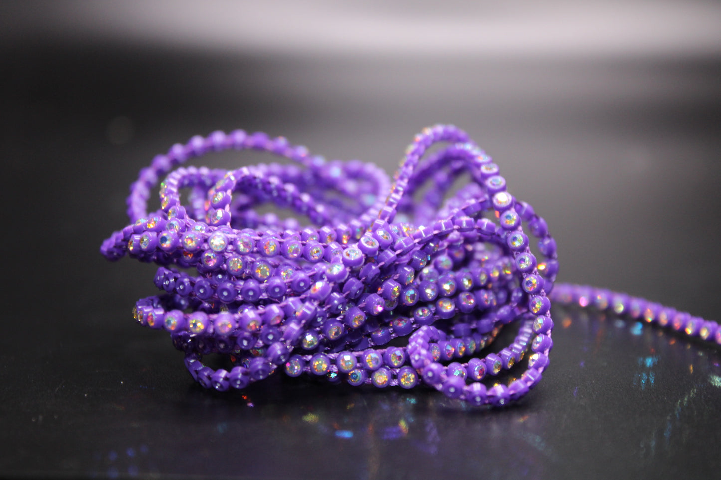 Plastic Banding w/ Gems for Beading