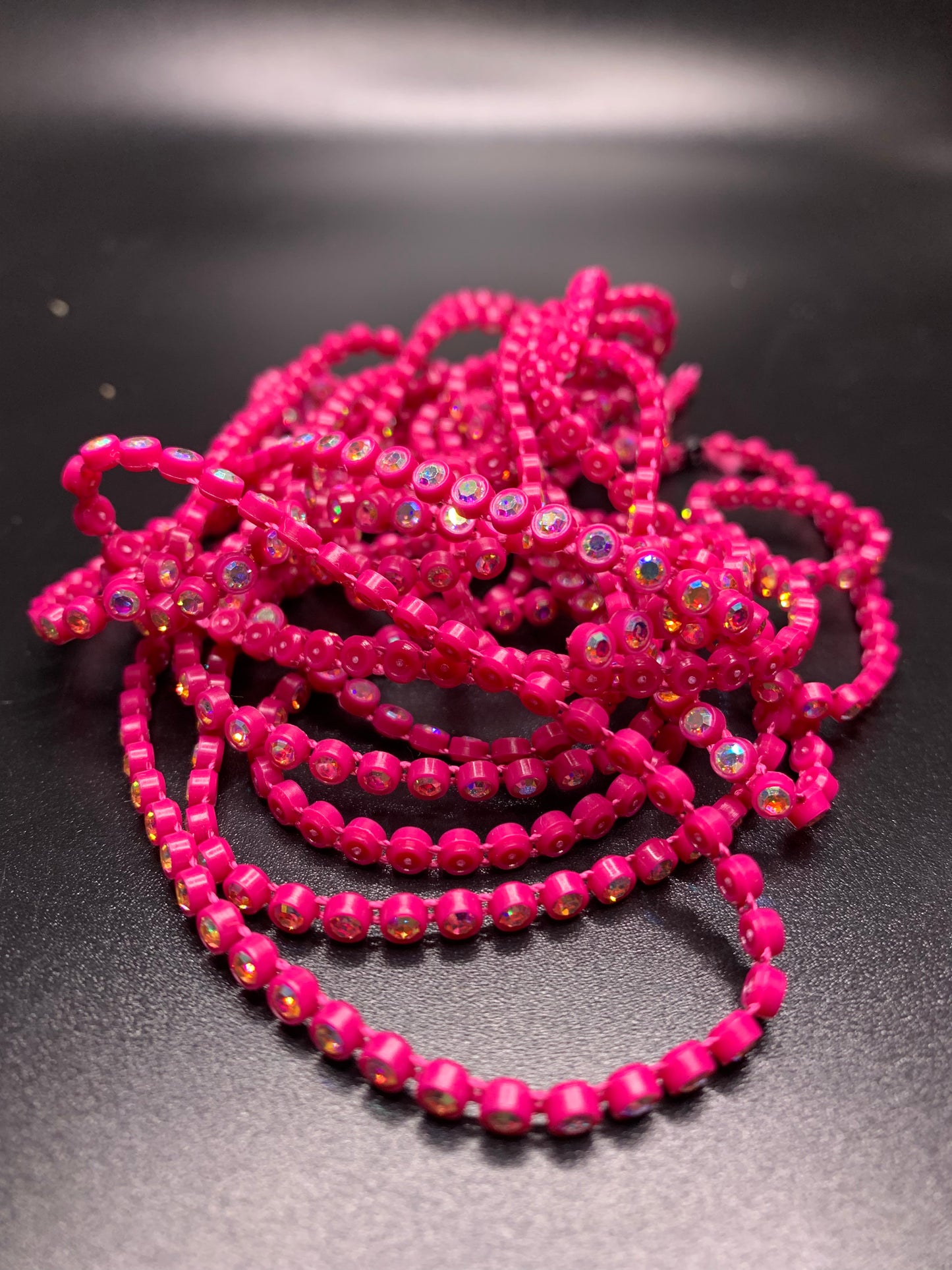 Plastic Banding w/ Gems for Beading