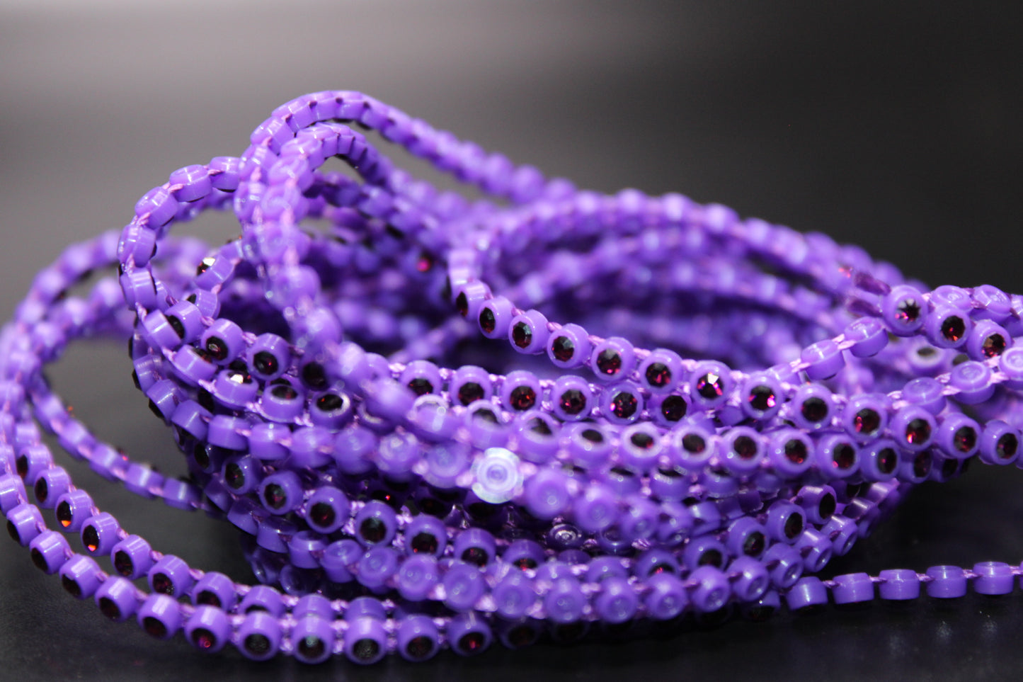 Plastic Banding w/ Gems for Beading