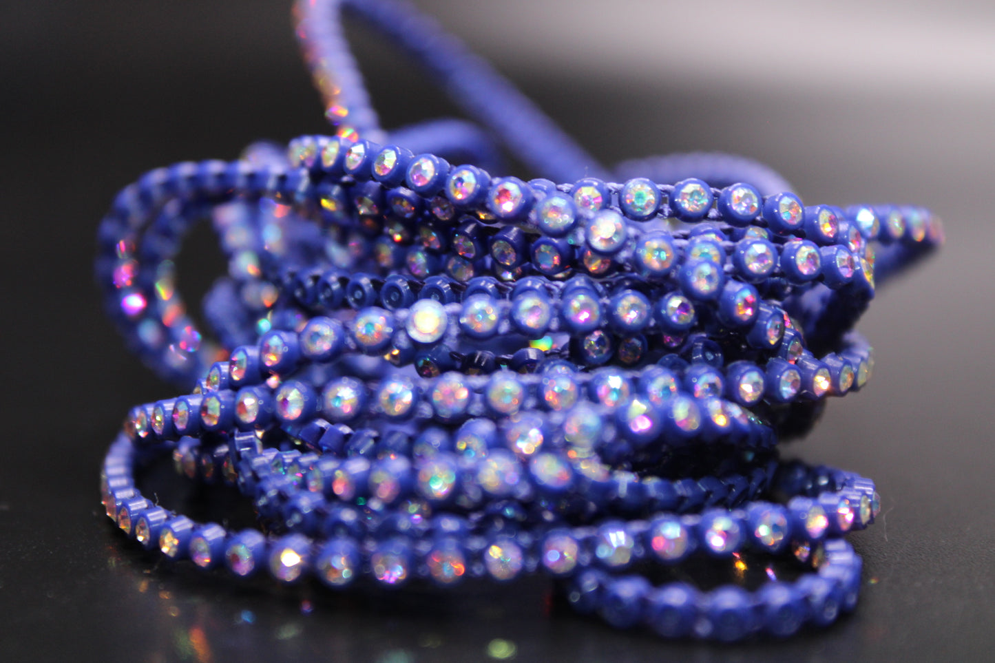 Plastic Banding w/ Gems for Beading