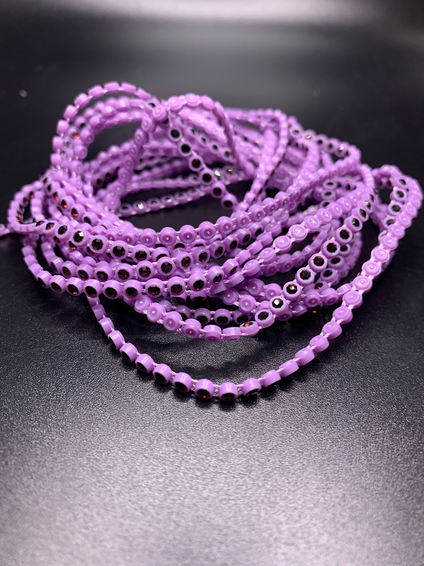 Plastic Banding w/ Gems for Beading