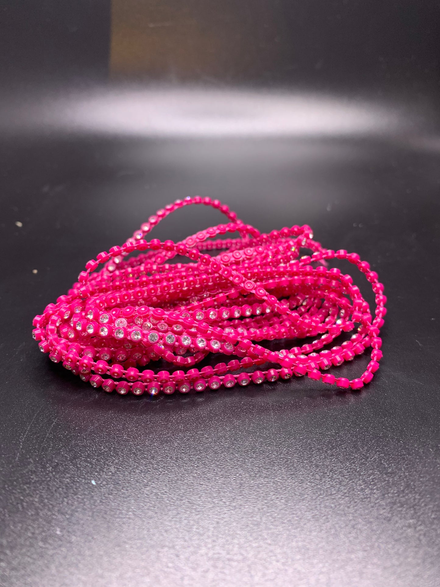 Plastic Banding w/ Gems for Beading