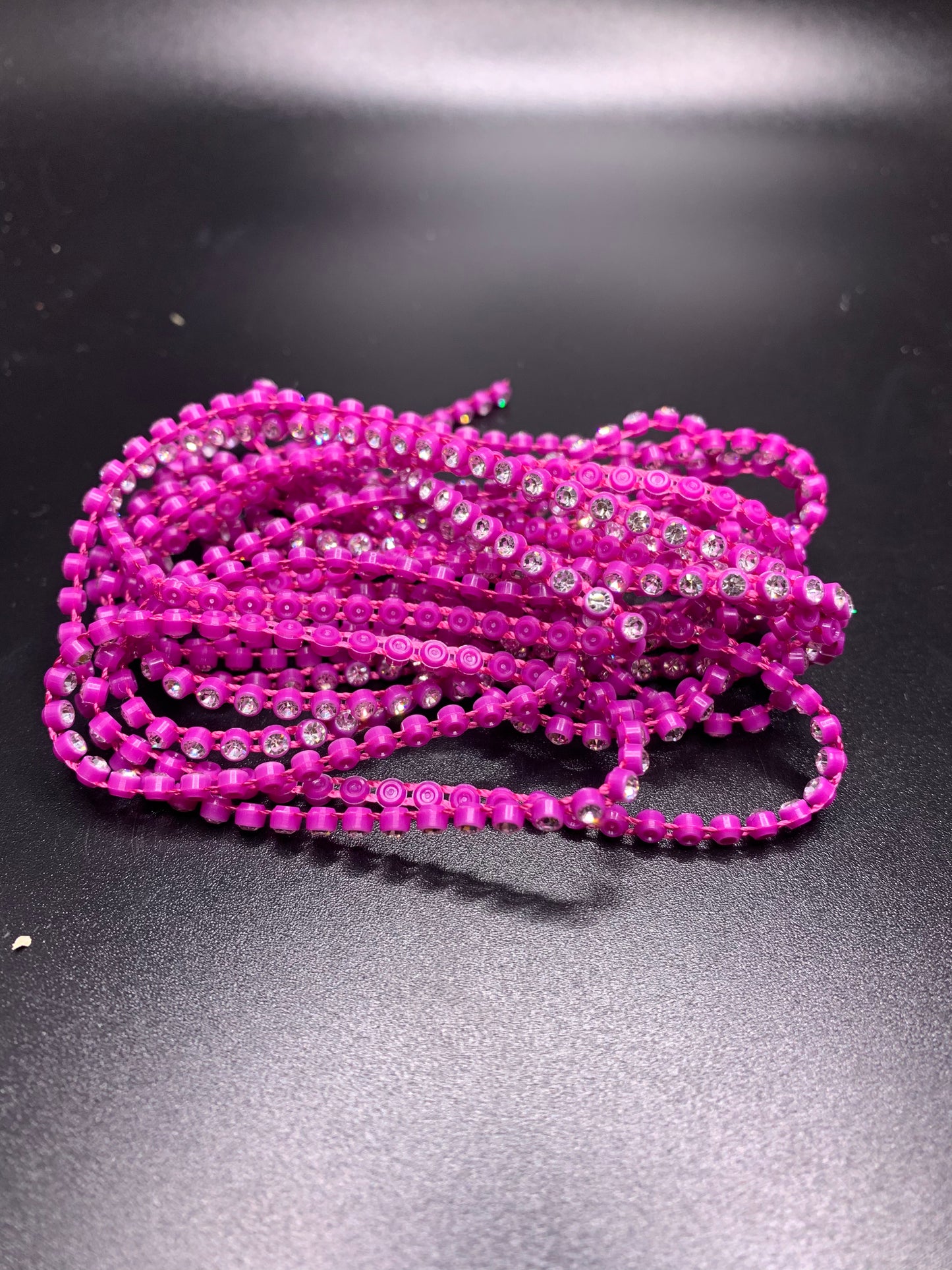 Plastic Banding w/ Gems for Beading