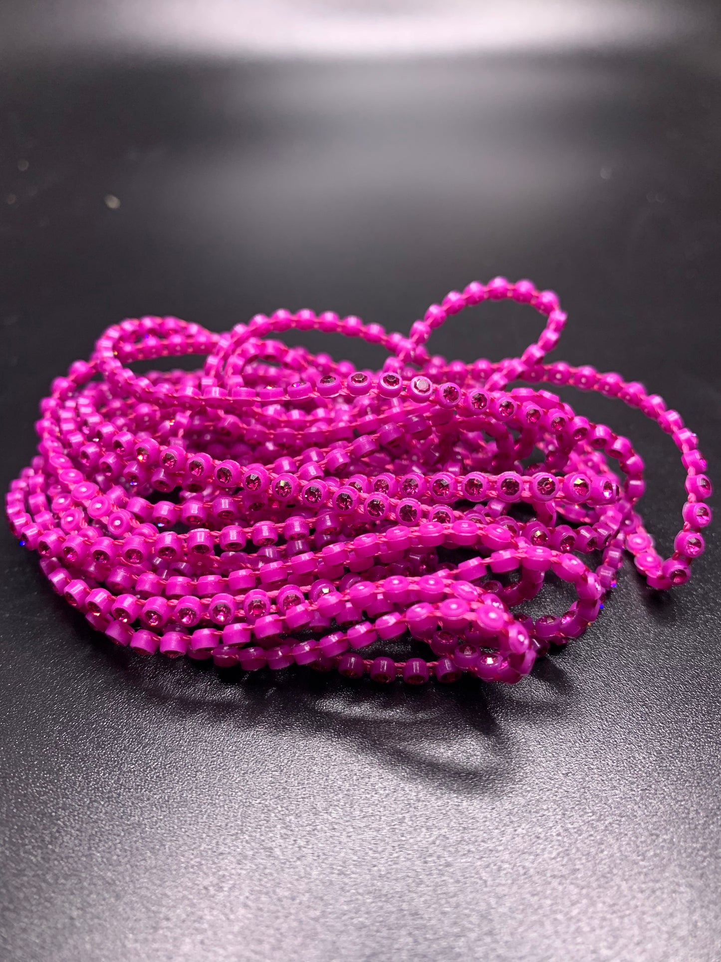 Plastic Banding w/ Gems for Beading