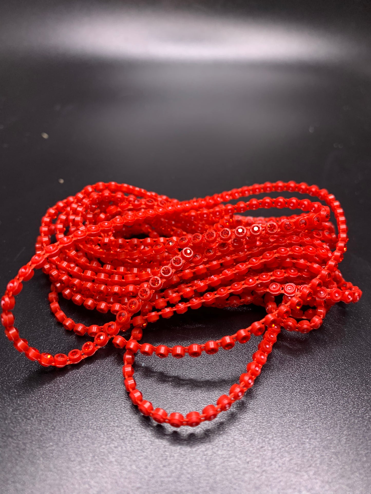 Plastic Banding w/ Gems for Beading