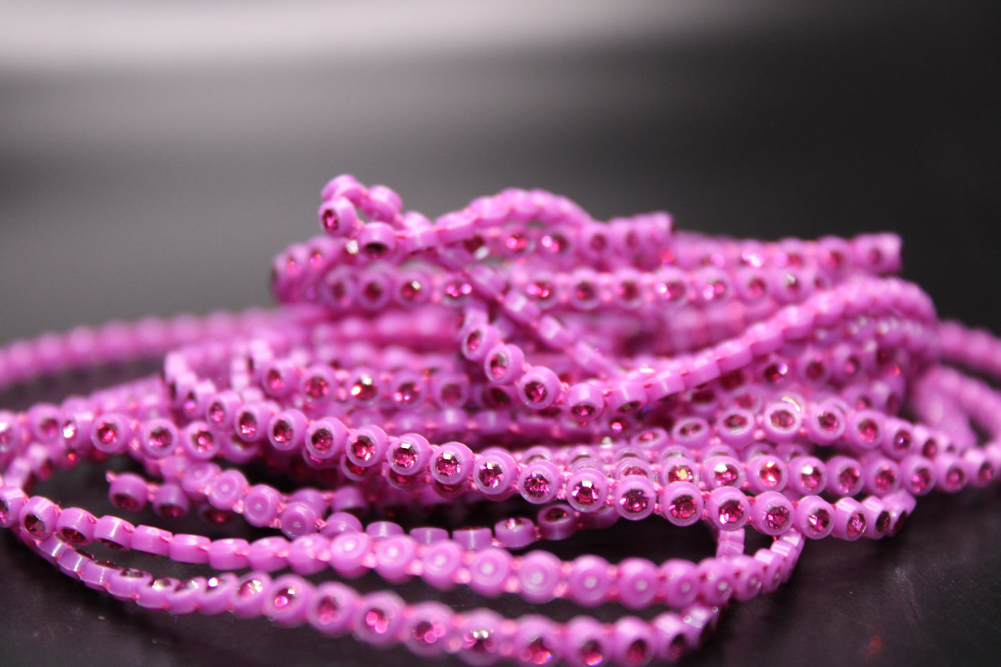 Plastic Banding w/ Gems for Beading