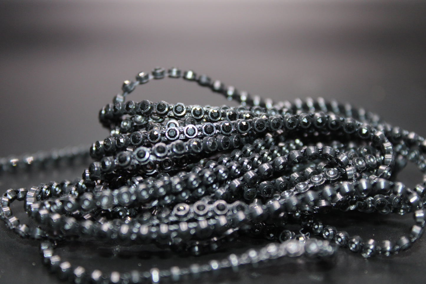 Plastic Banding w/ Gems for Beading