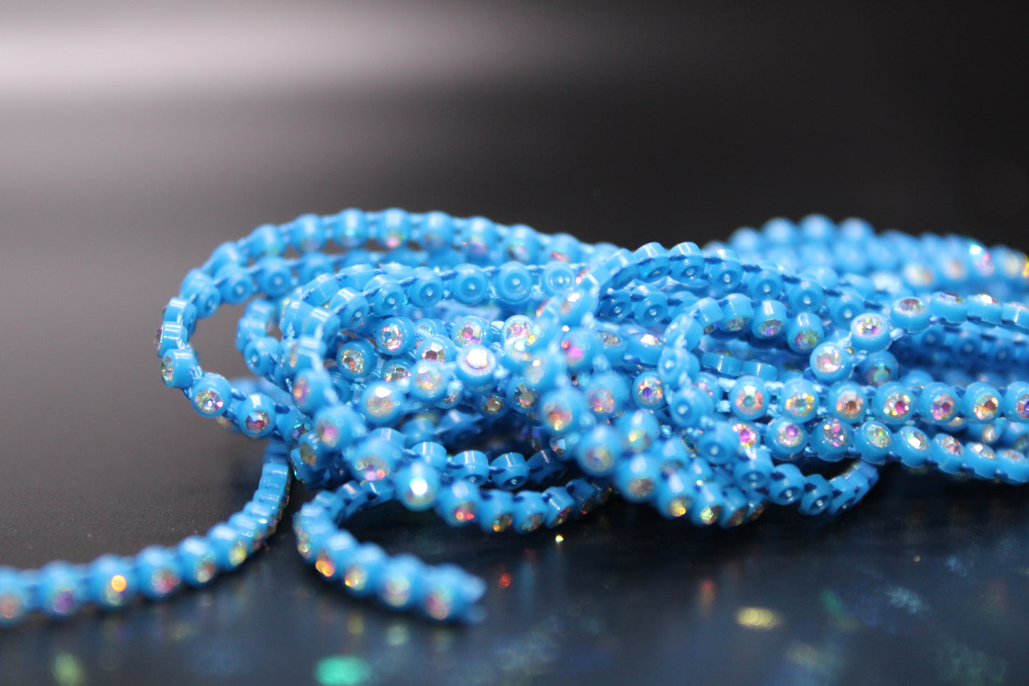 Plastic Banding w/ Gems for Beading
