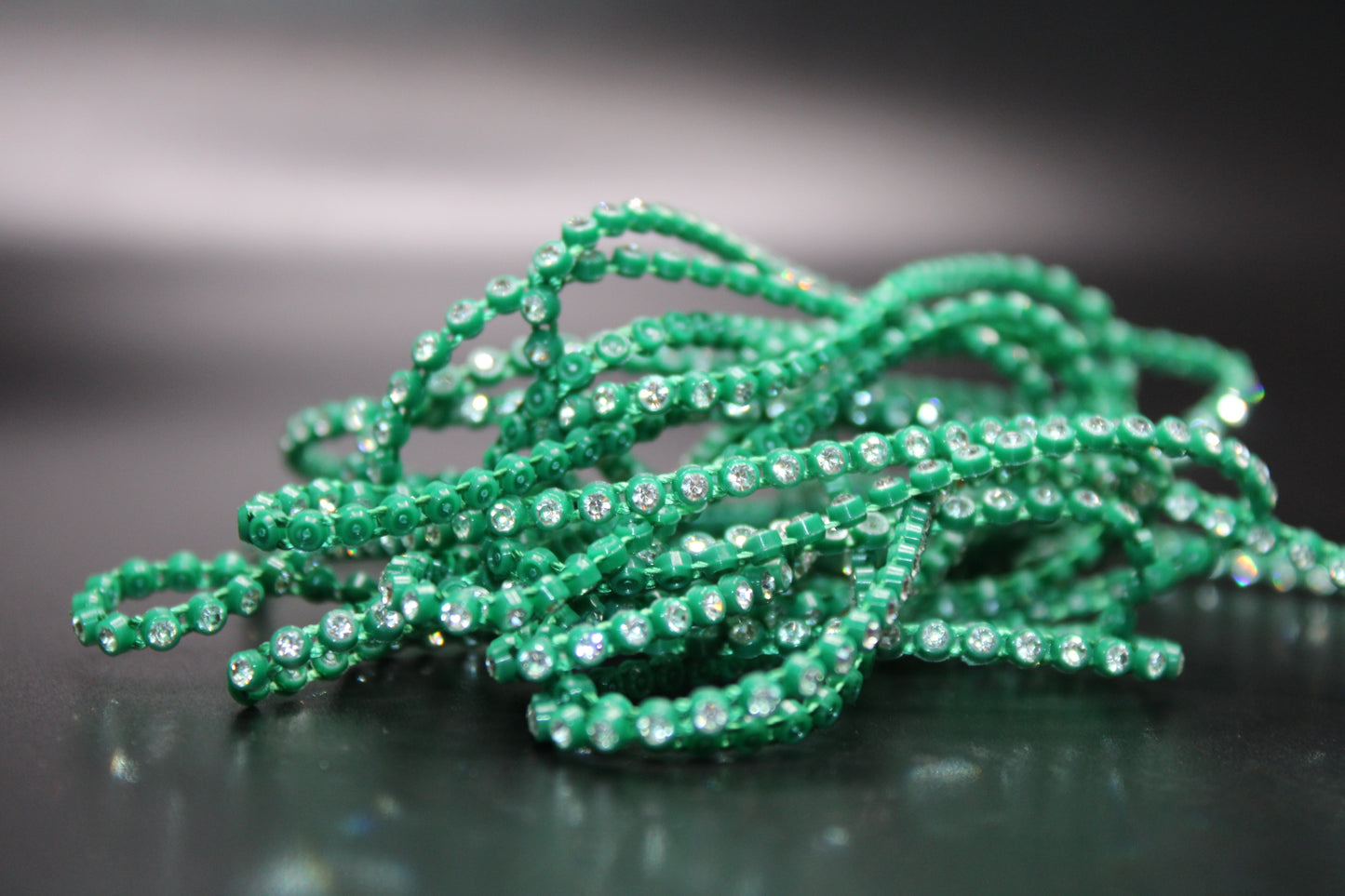 Plastic Banding w/ Gems for Beading