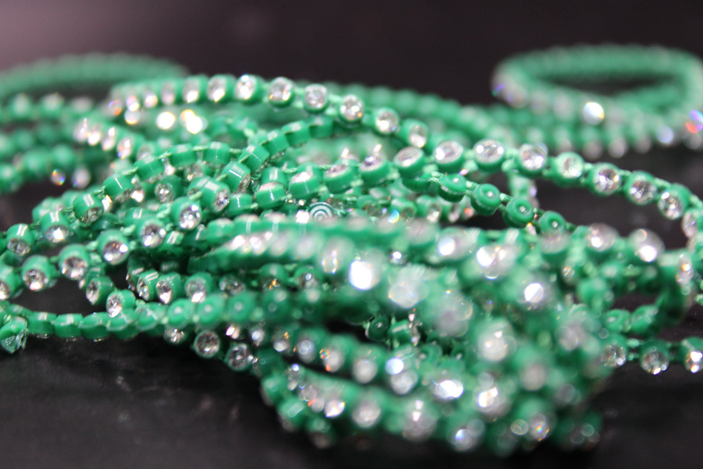 Plastic Banding w/ Gems for Beading