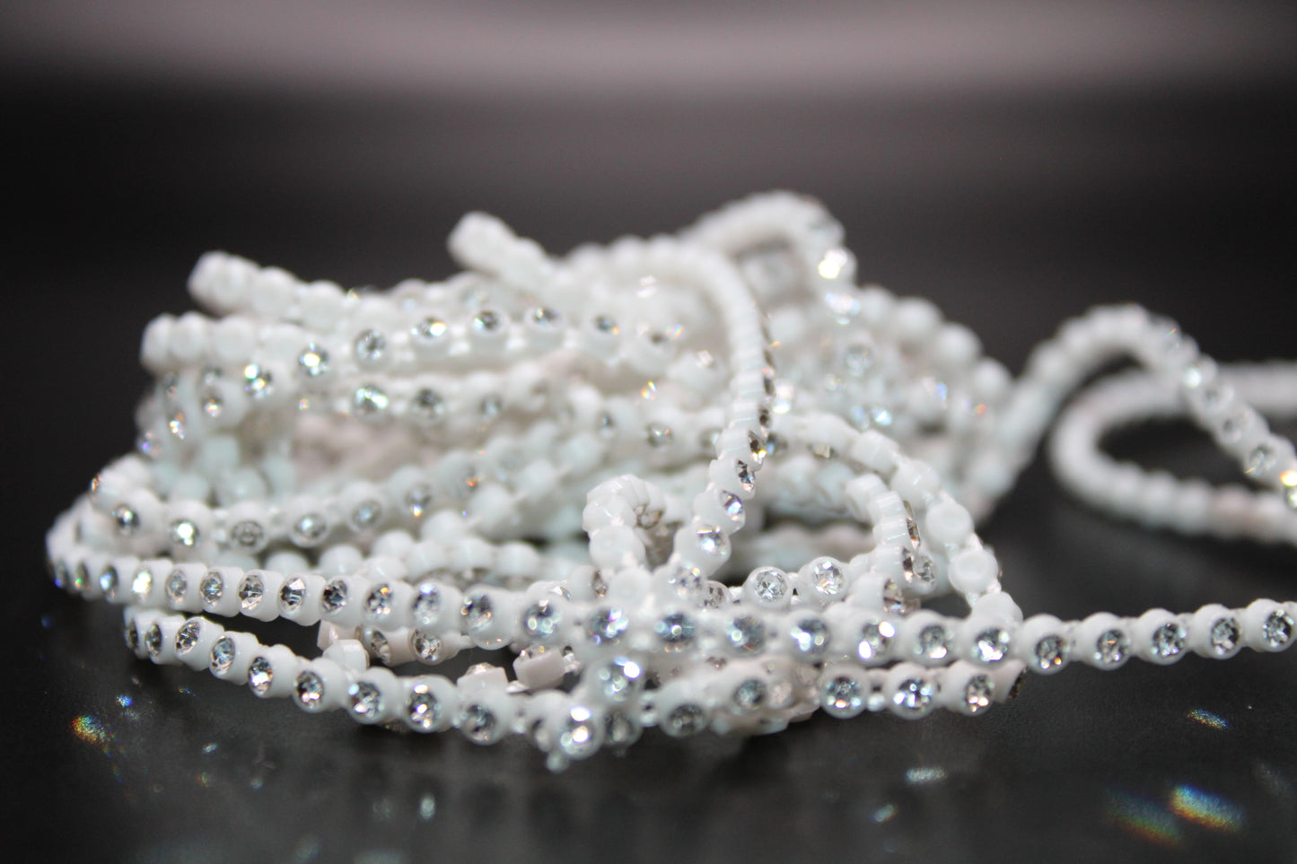 Plastic Banding w/ Gems for Beading