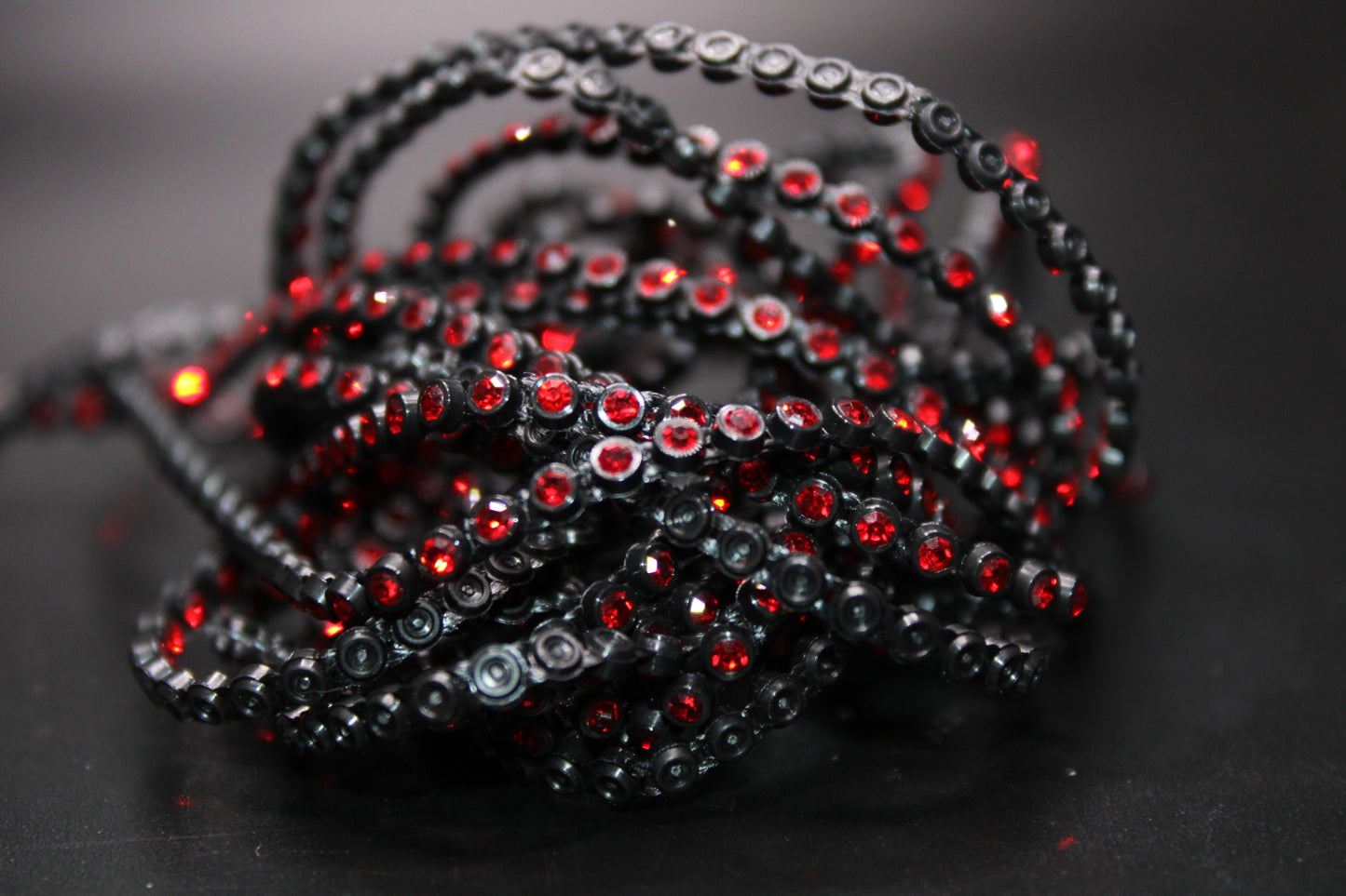 Plastic Banding w/ Gems for Beading