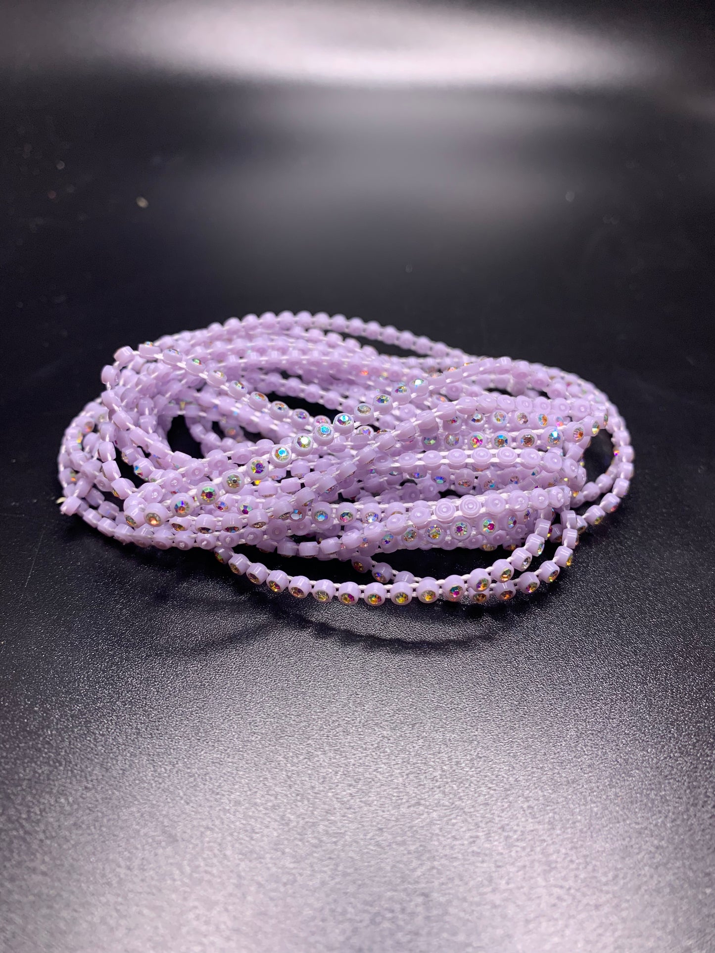 Plastic Banding w/ Gems for Beading