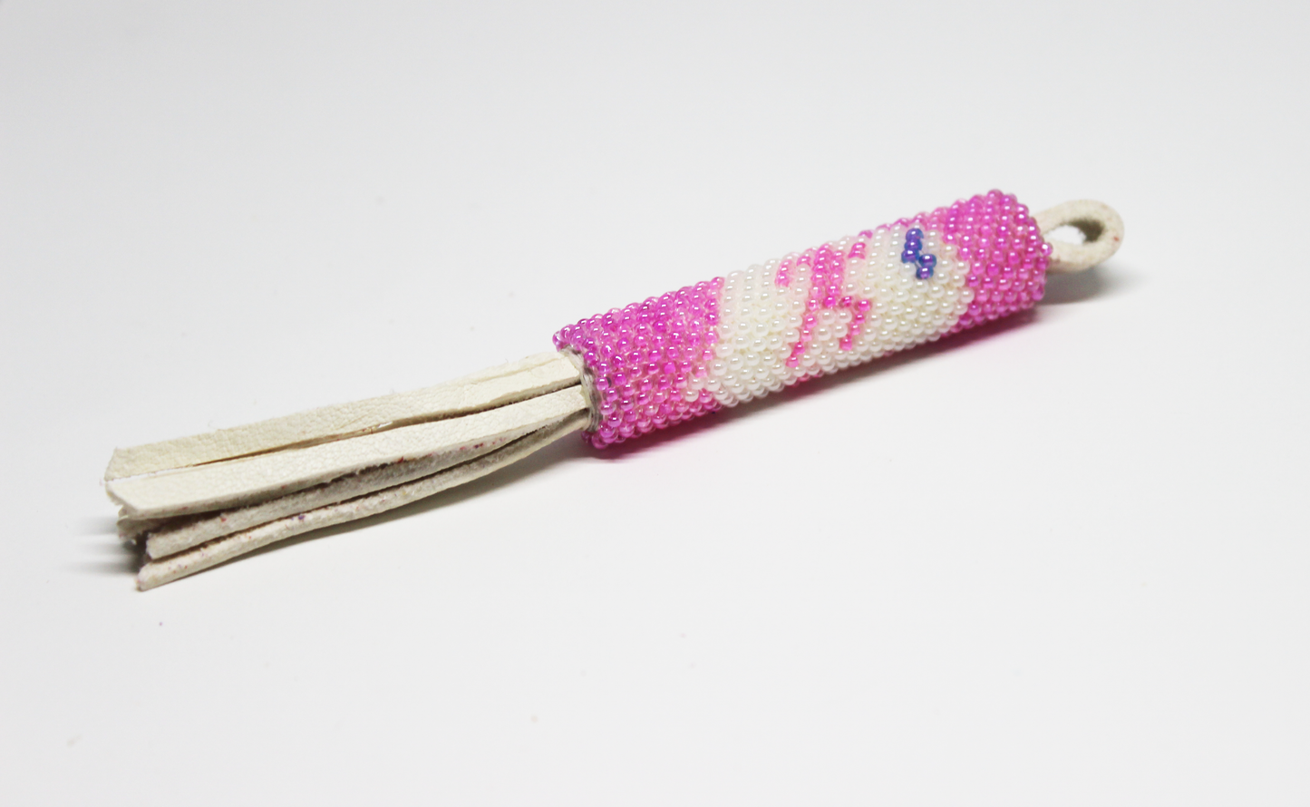Robert Horse - Runner's Beaded Keychain - Intertribal Creatives by Running Strong for American Indian Youth