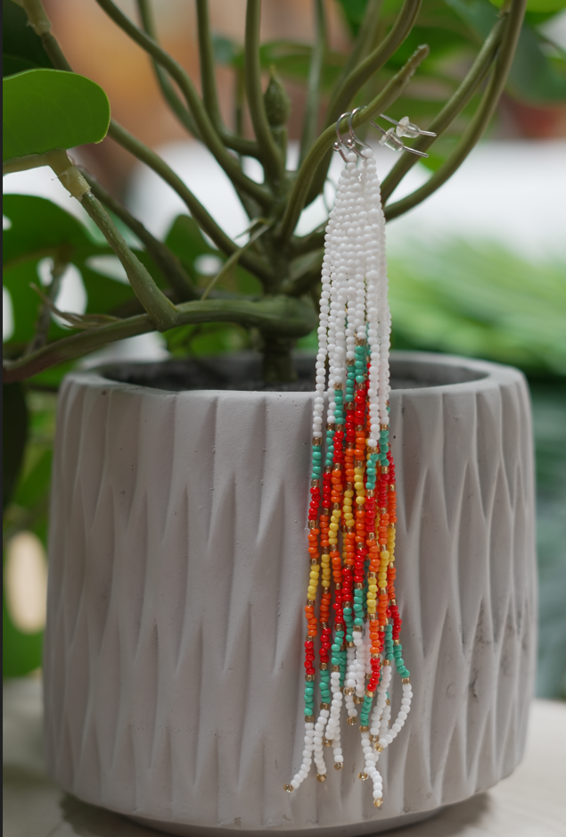 Beaded Earrings - Long