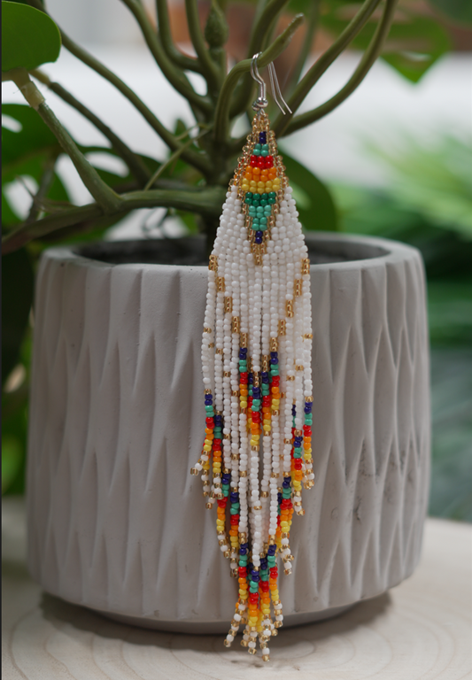 Beaded Earrings - Long