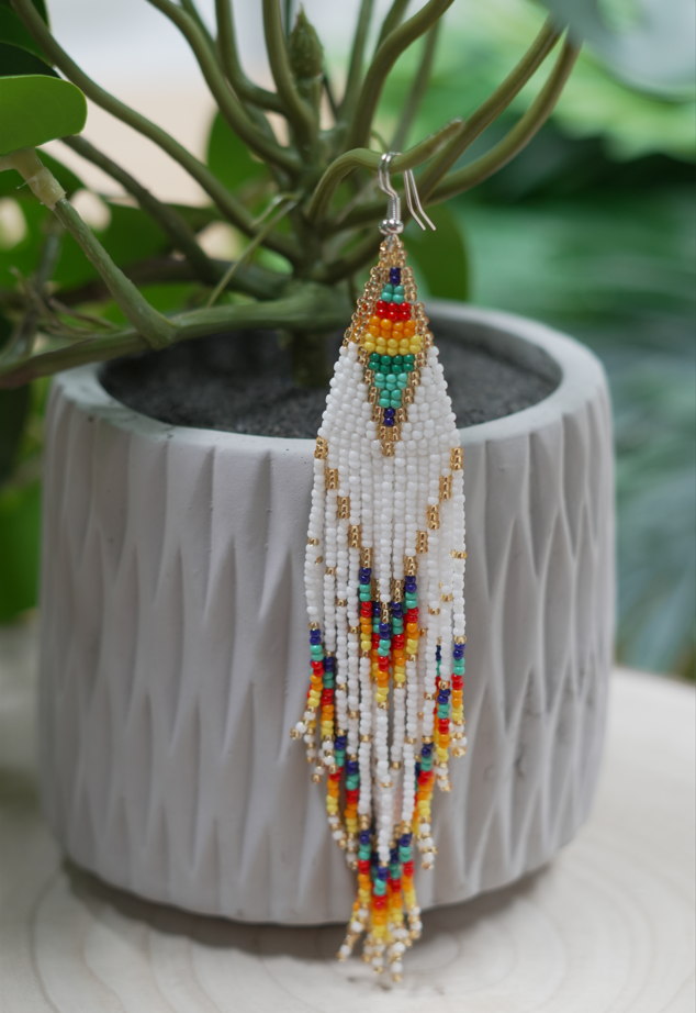 Beaded Earrings - Long