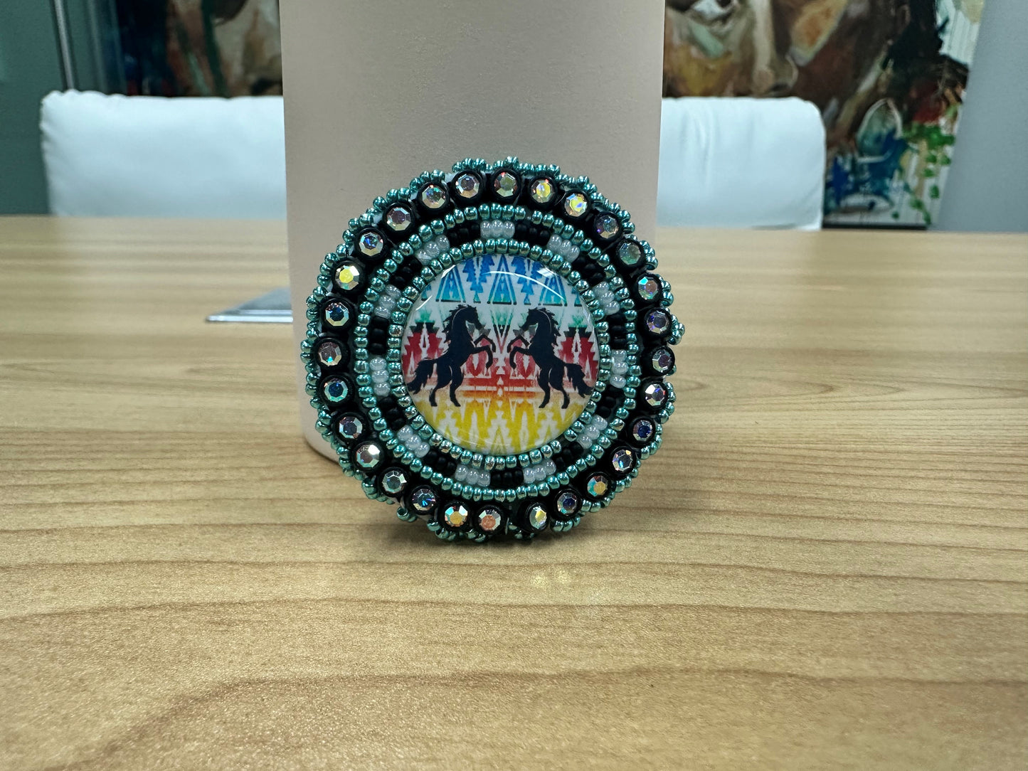 Beaded Pop Socket