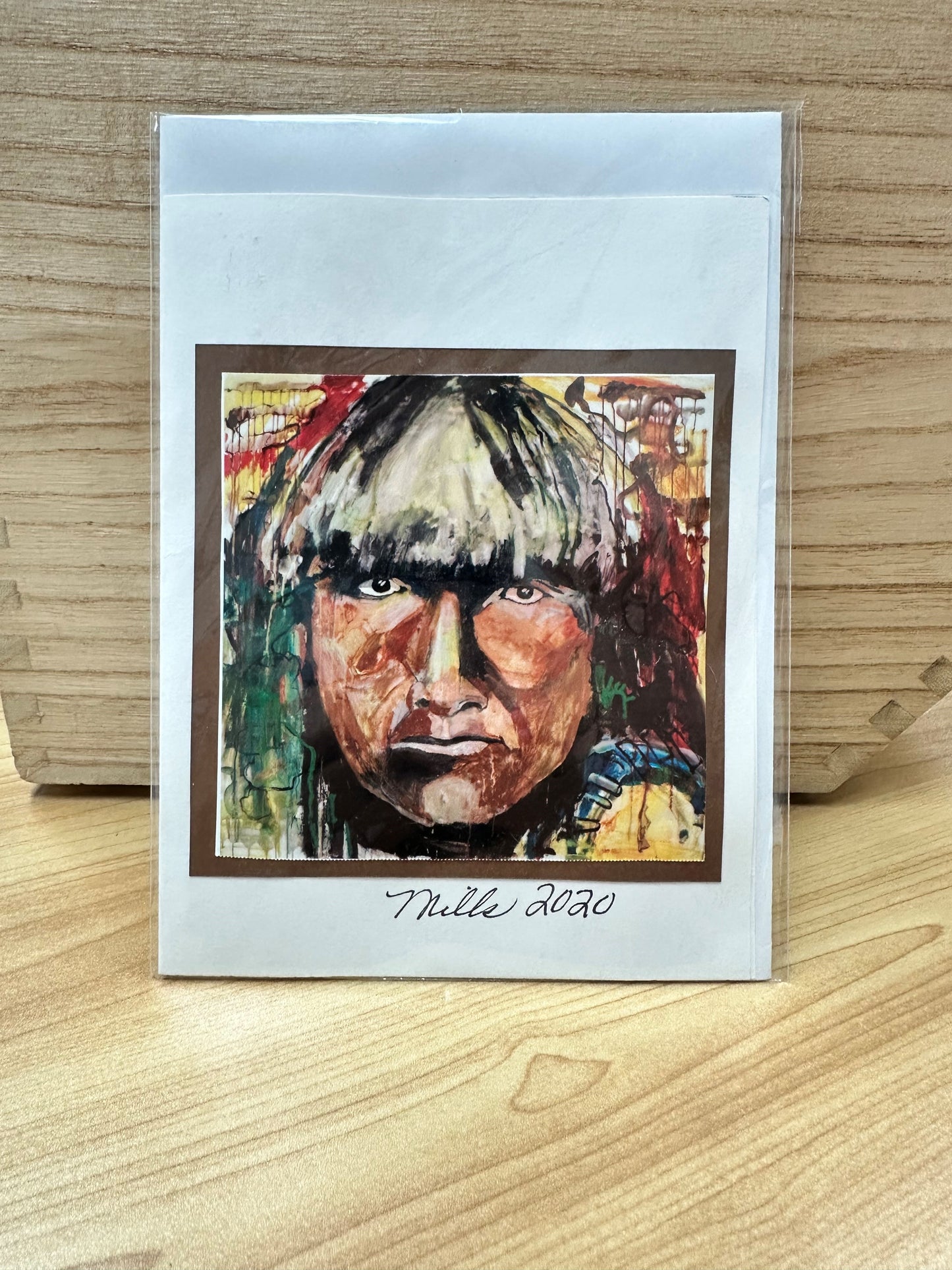 Patricia Mills - "Hopi Man" Notecard Card