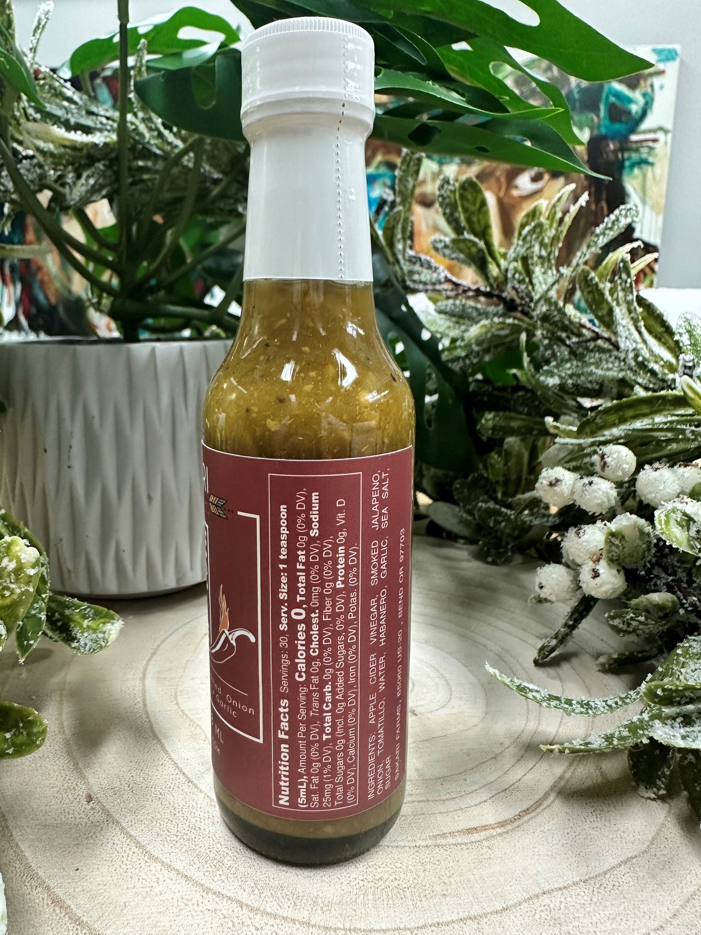 Sakari Farms - Fire Roasted Hot Sauce