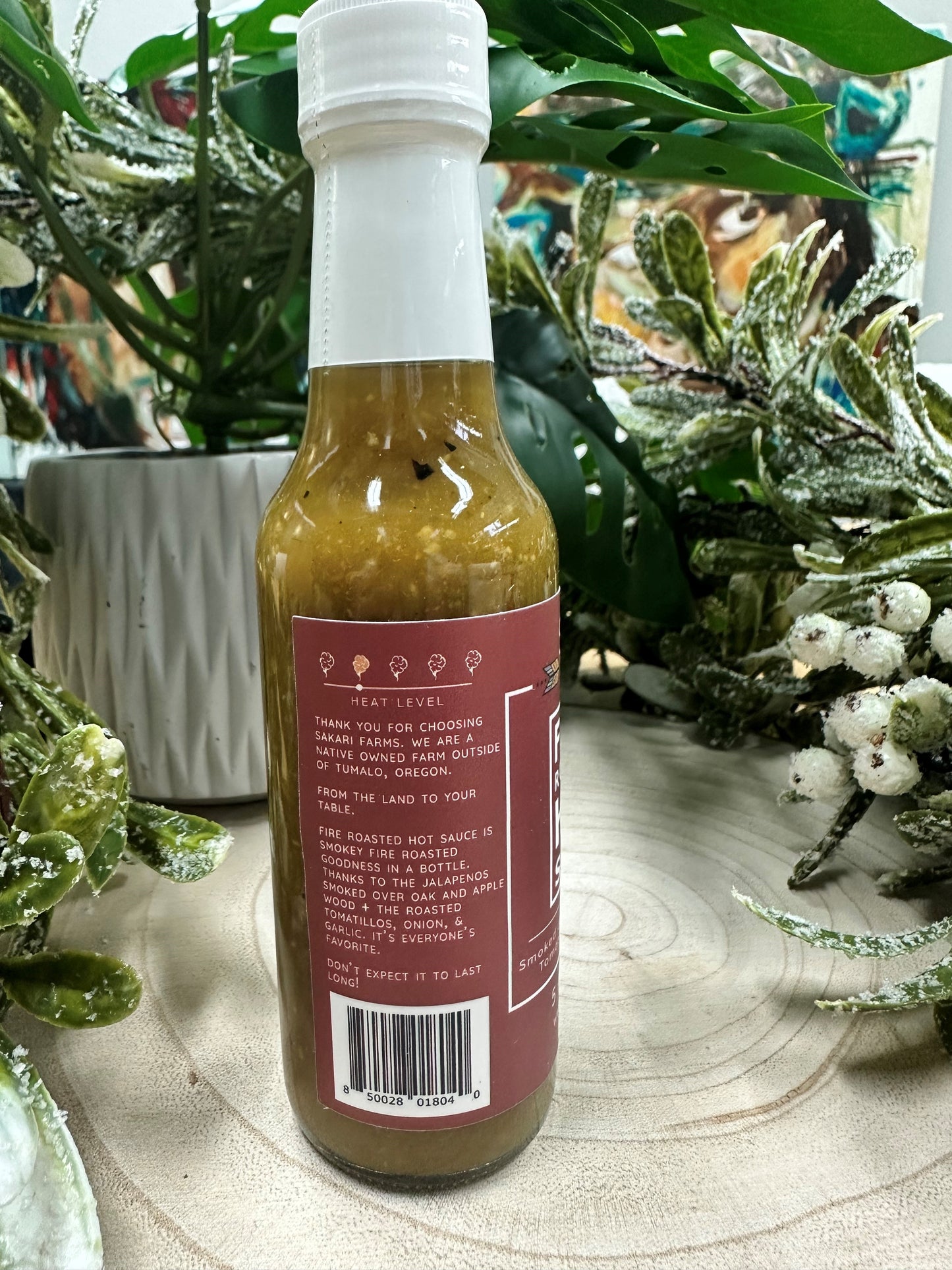 Sakari Farms - Fire Roasted Hot Sauce