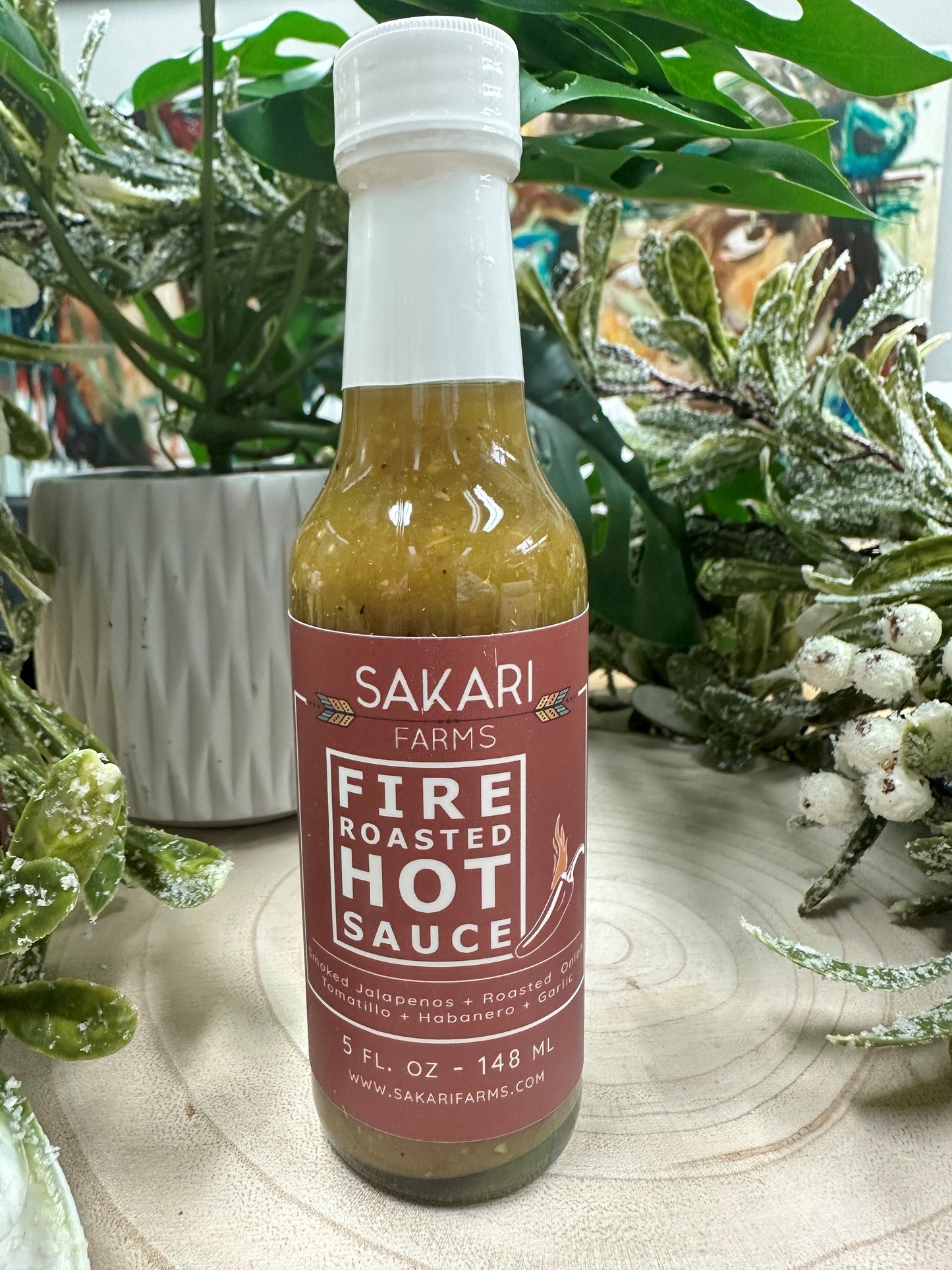 Sakari Farms - Fire Roasted Hot Sauce