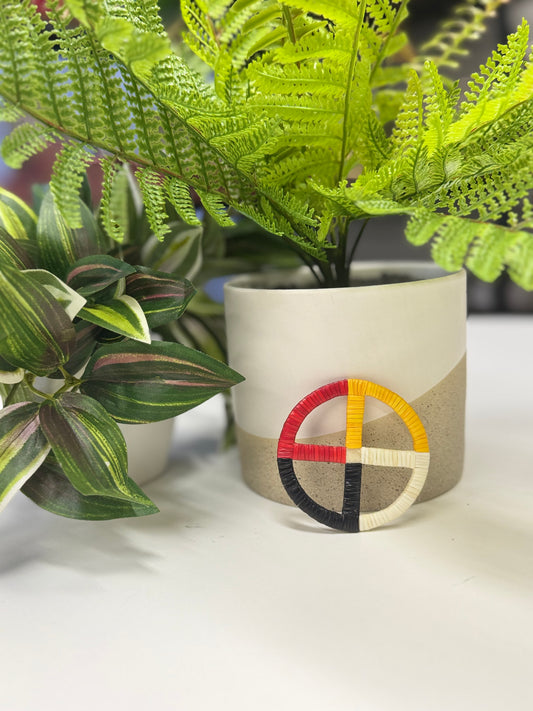 Medicine Man Crafts Quilled Medicine Wheel