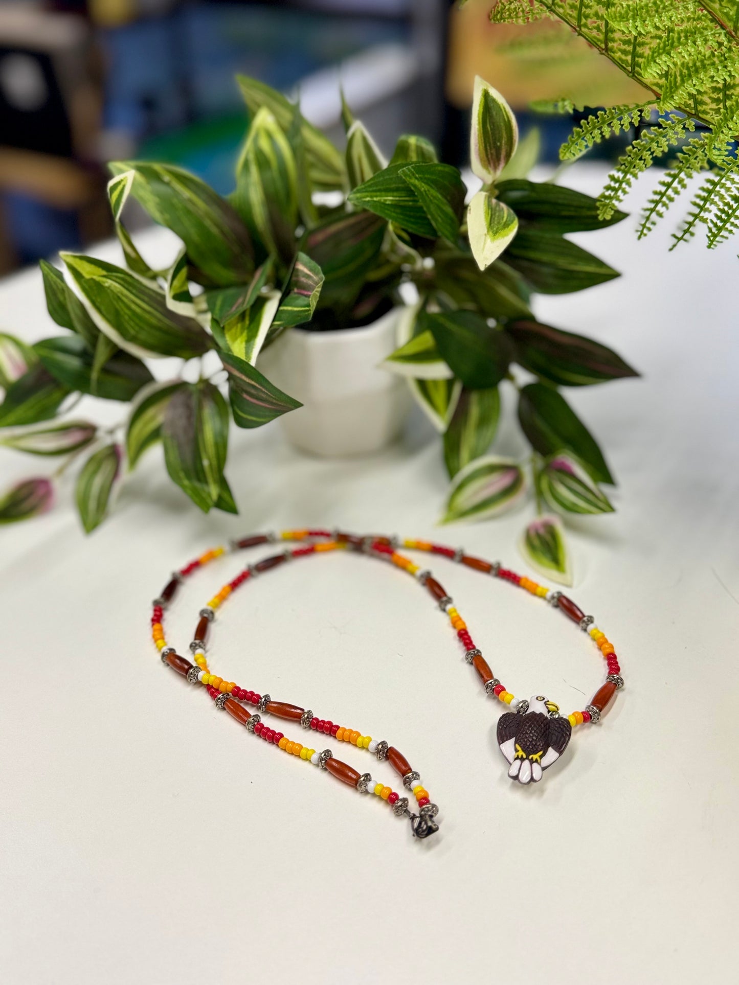 Eagle Multi-color Necklace