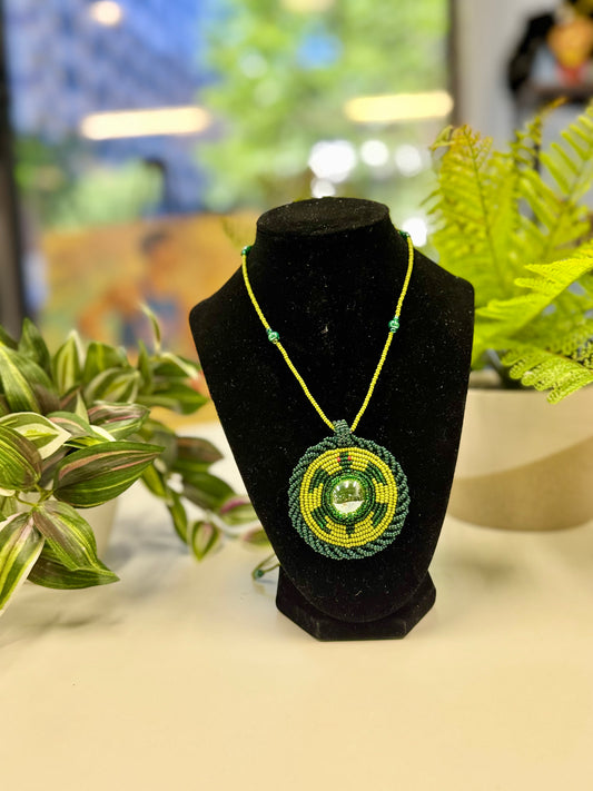 Beaded Turtle Necklace