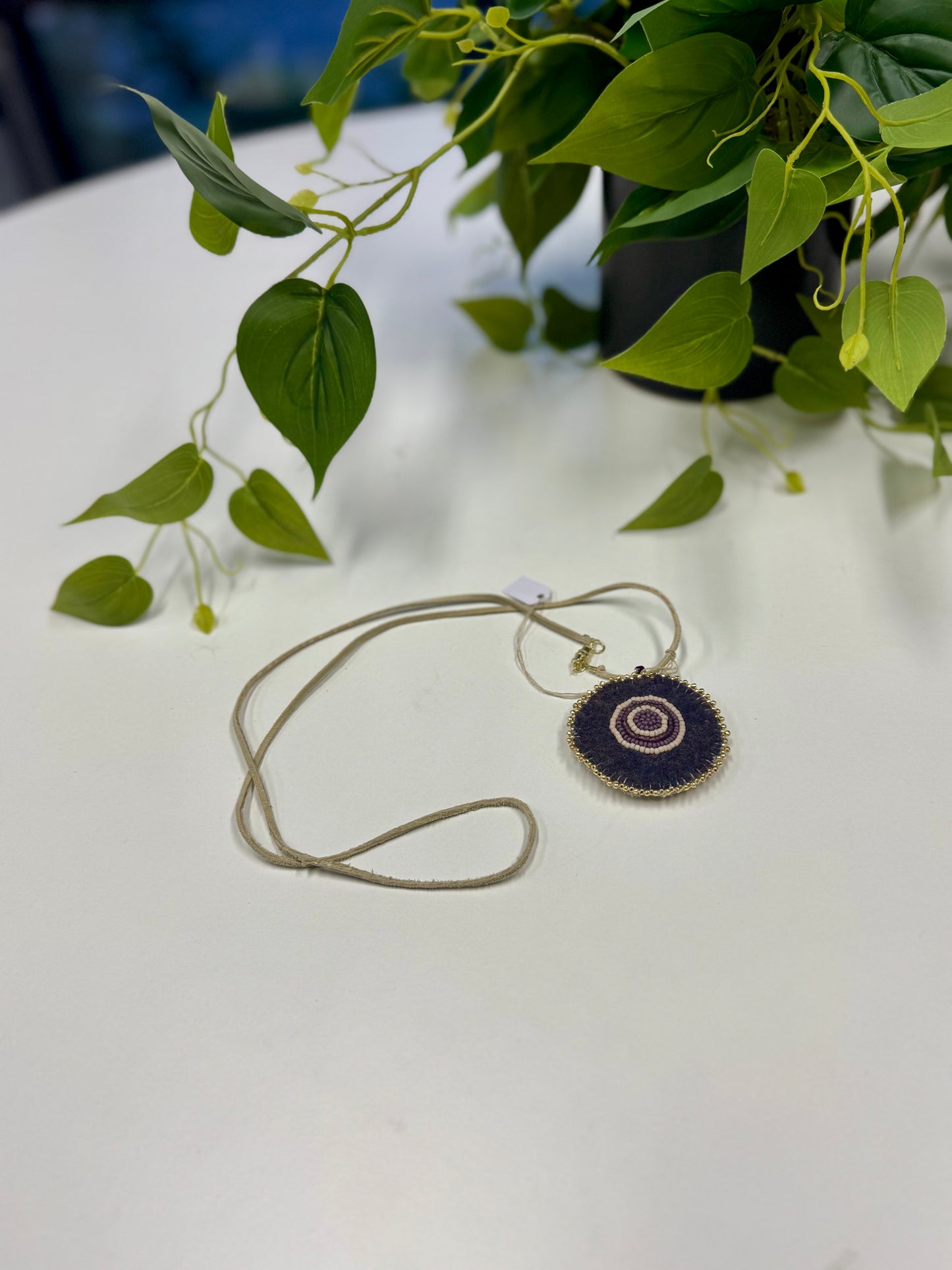 S.A. Lawrence - Purple Healing Circle Medallion