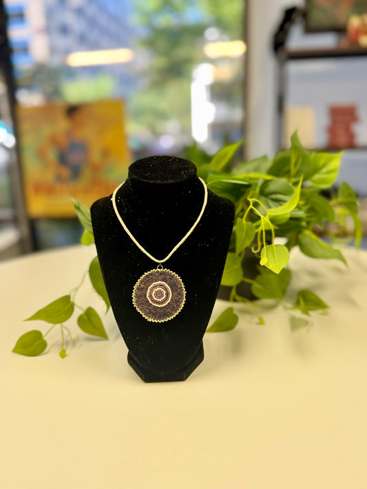 S.A. Lawrence - Purple Healing Circle Medallion